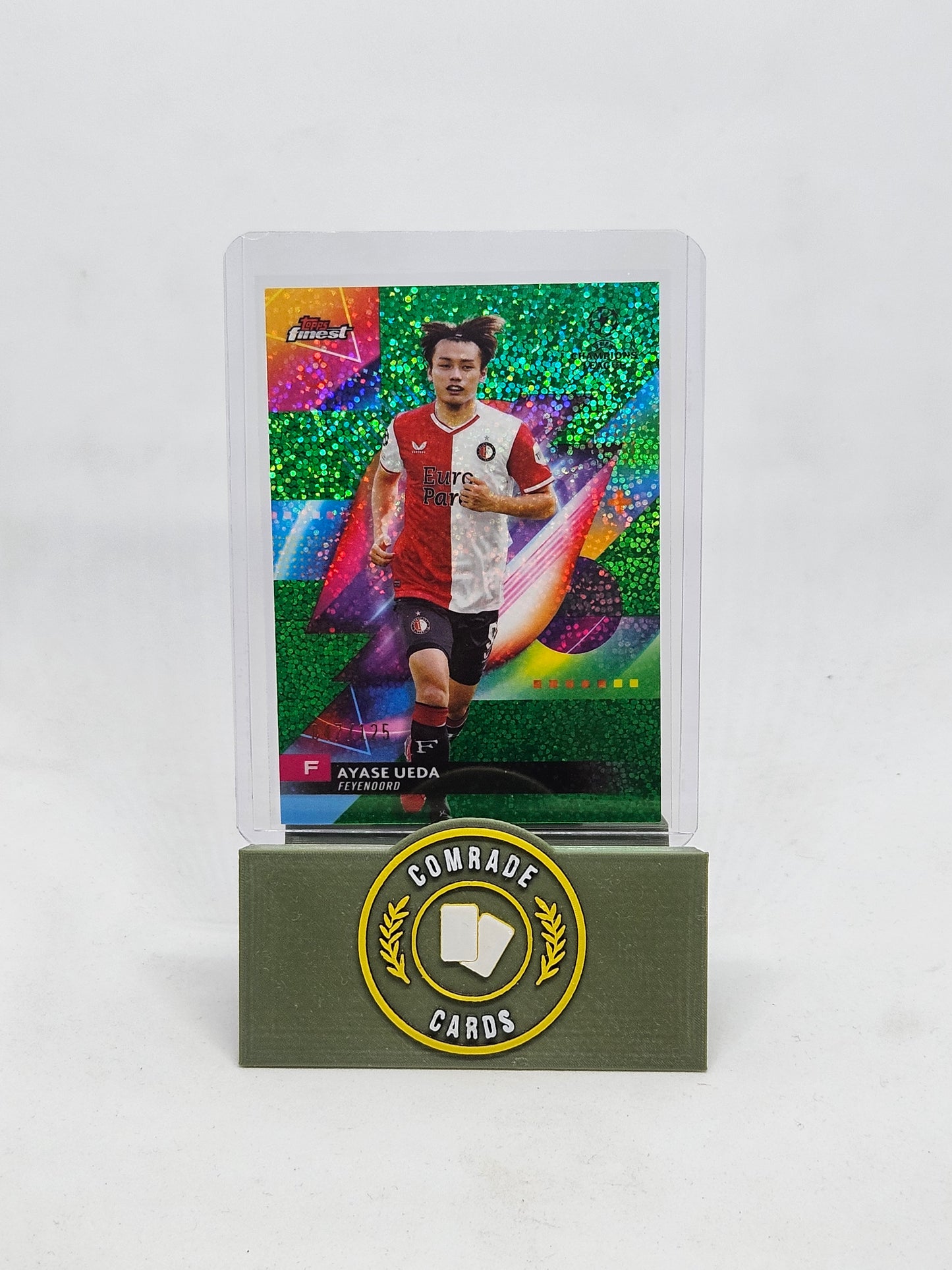 Ayase Ueda (Feyenoord) 047/125 Topps Finest 2023-2024