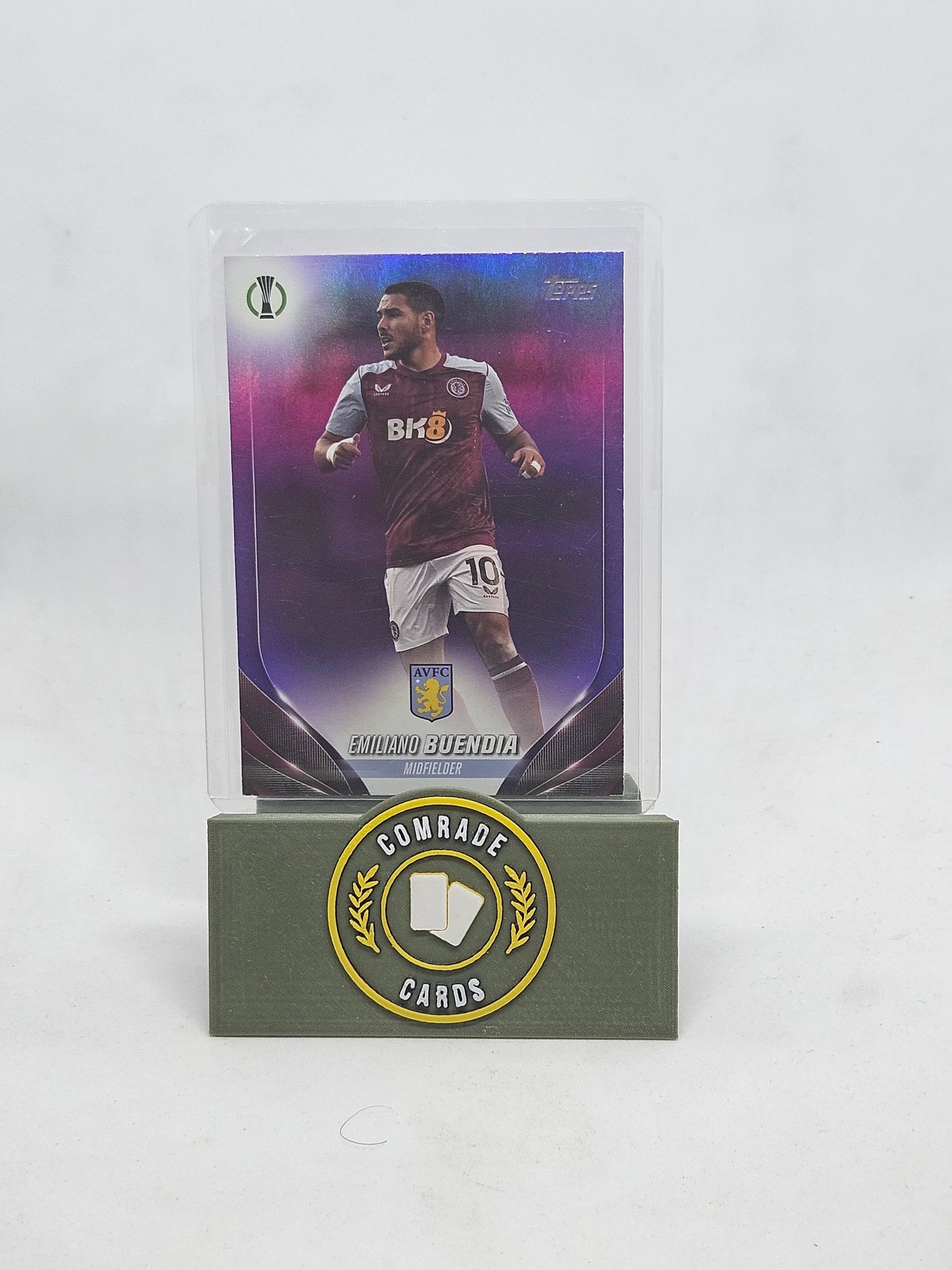 Emiliano Buendia (Aston Villa) 096/299 Topps UCC 2023-2024
