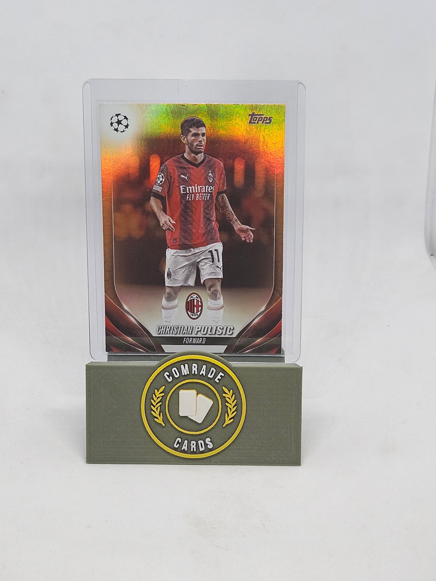 Cristian Pulisic (AC Milan) 21/25 Topps UCC 2023-2024