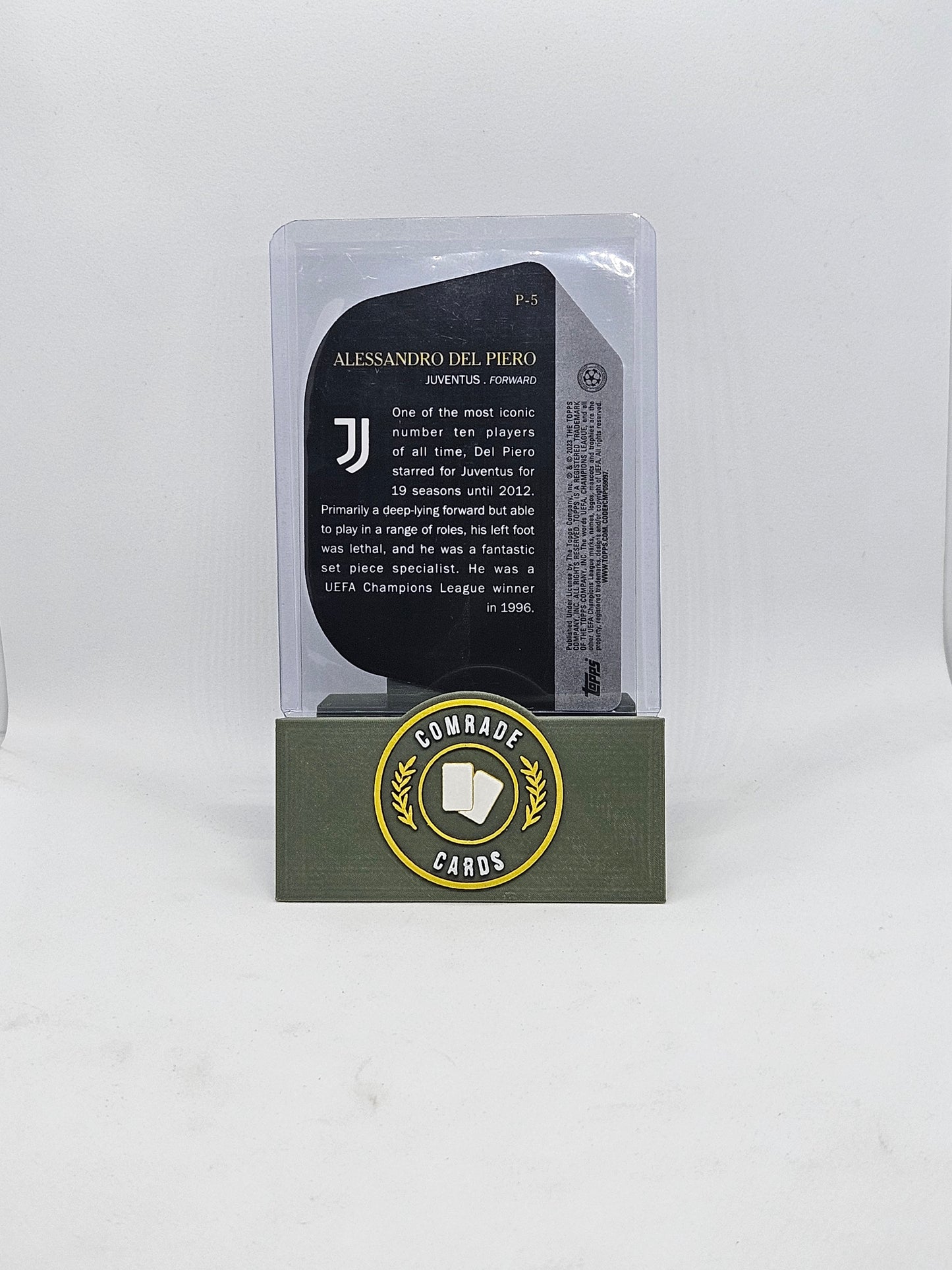 Alessandro Del Piero (Juventus) Perfection Topps UCC 2022-2023