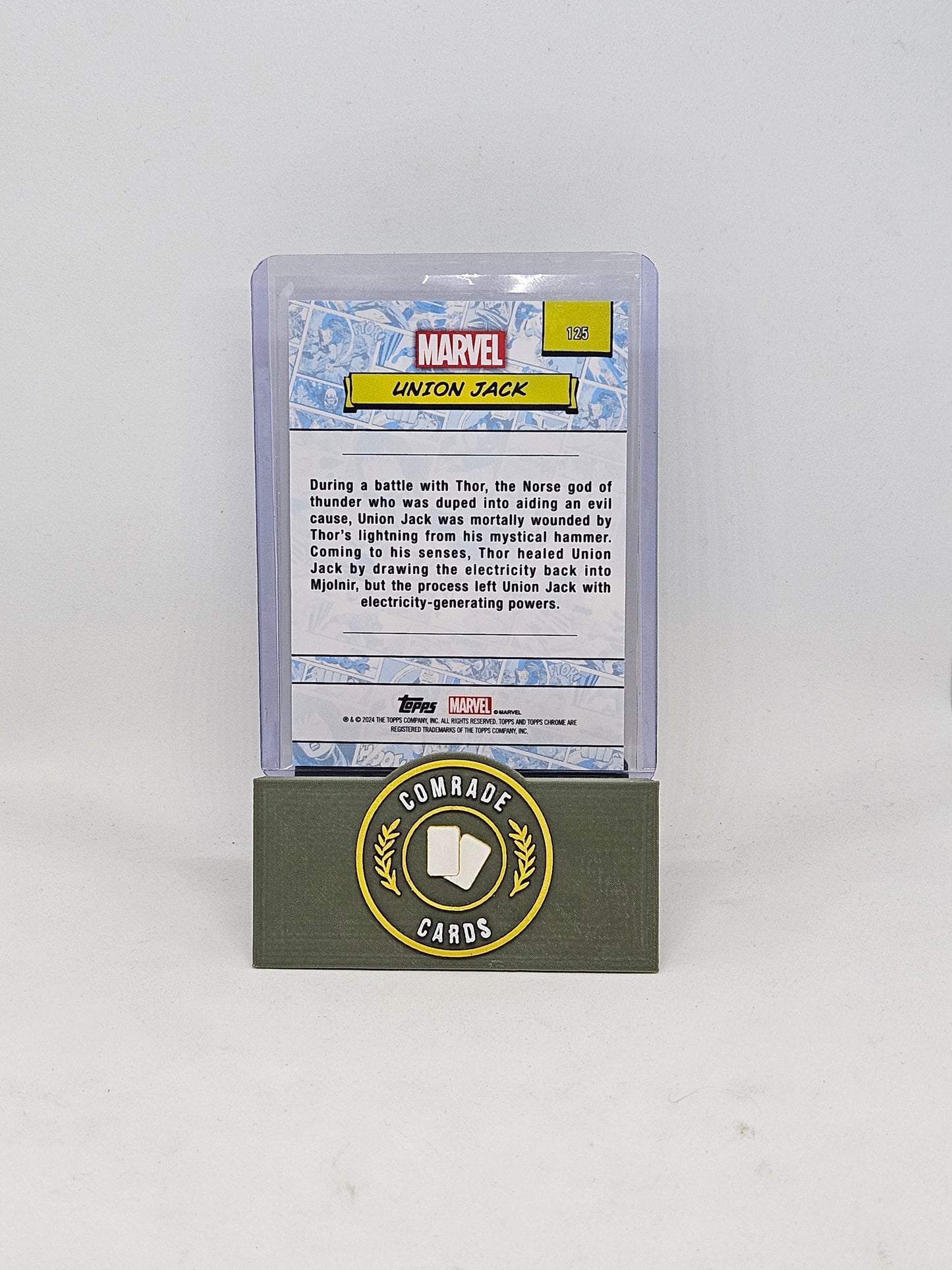 Union Jack 015/150 Topps Chrome Marvel 2024