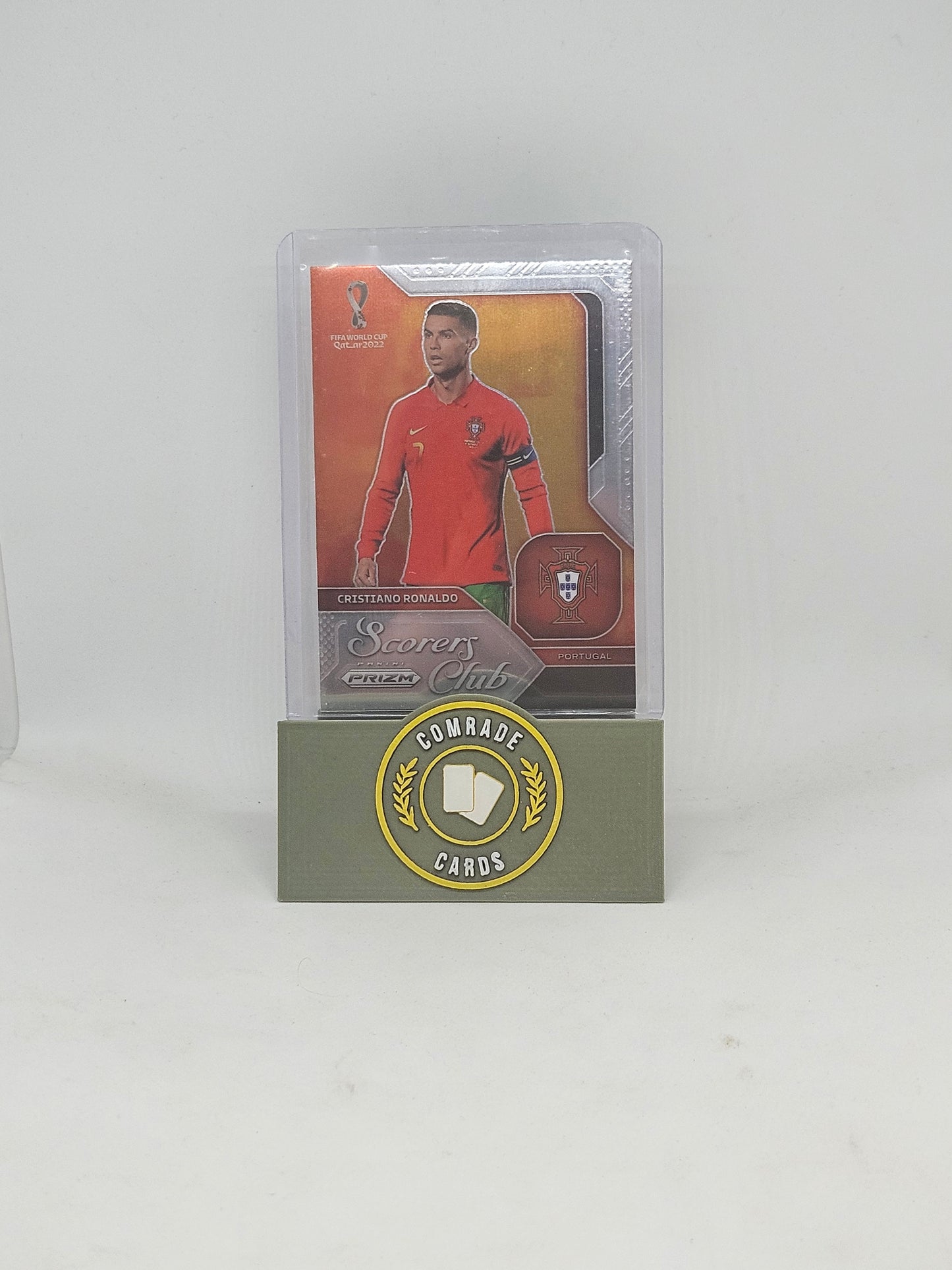 Cristiano Ronaldo (Portugal) Scorers Club Insert Prizm World Cup Qatar 2022