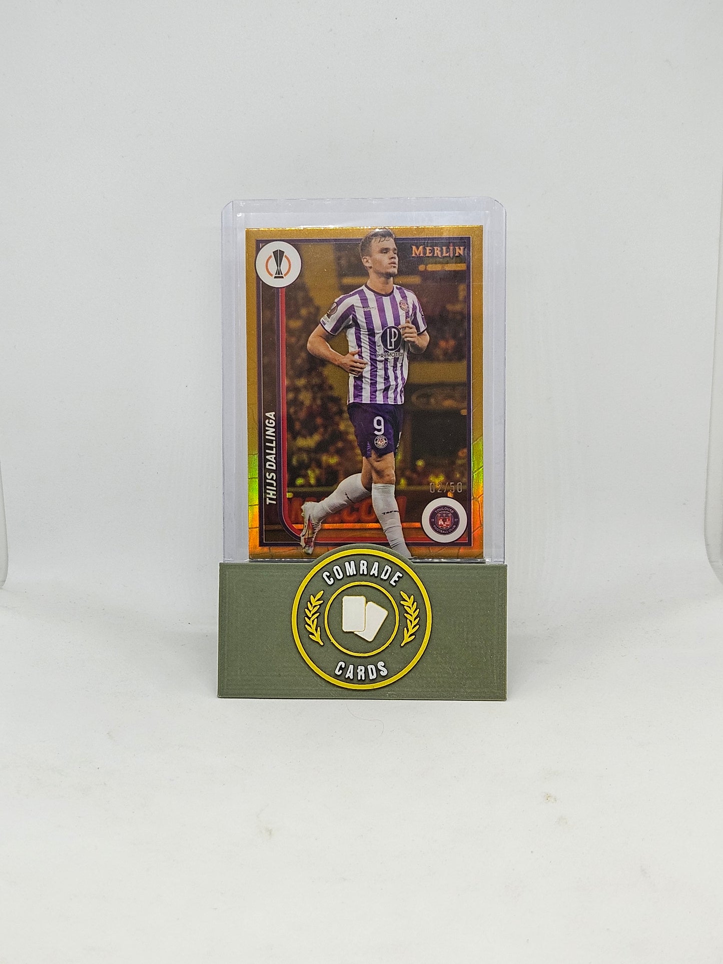 Thijs Dallinga (Toulouse) 02/50 Topps Merlin Chrome 2023-2024