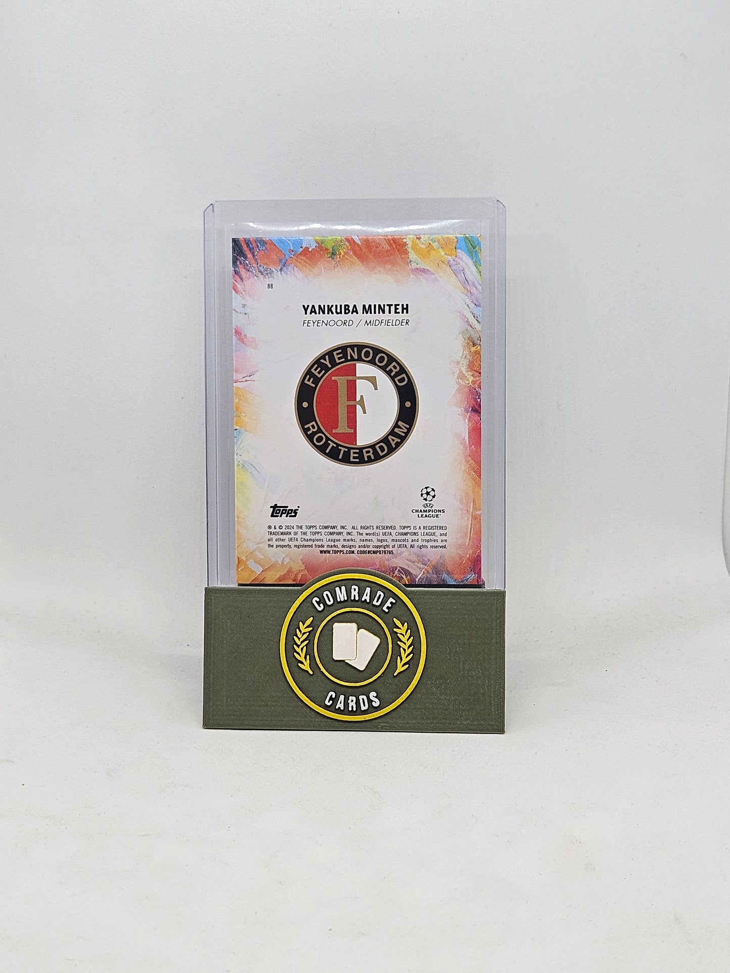 Yankuba Minteh (Feyenoord) 077/125 Topps Inception 2023-2024