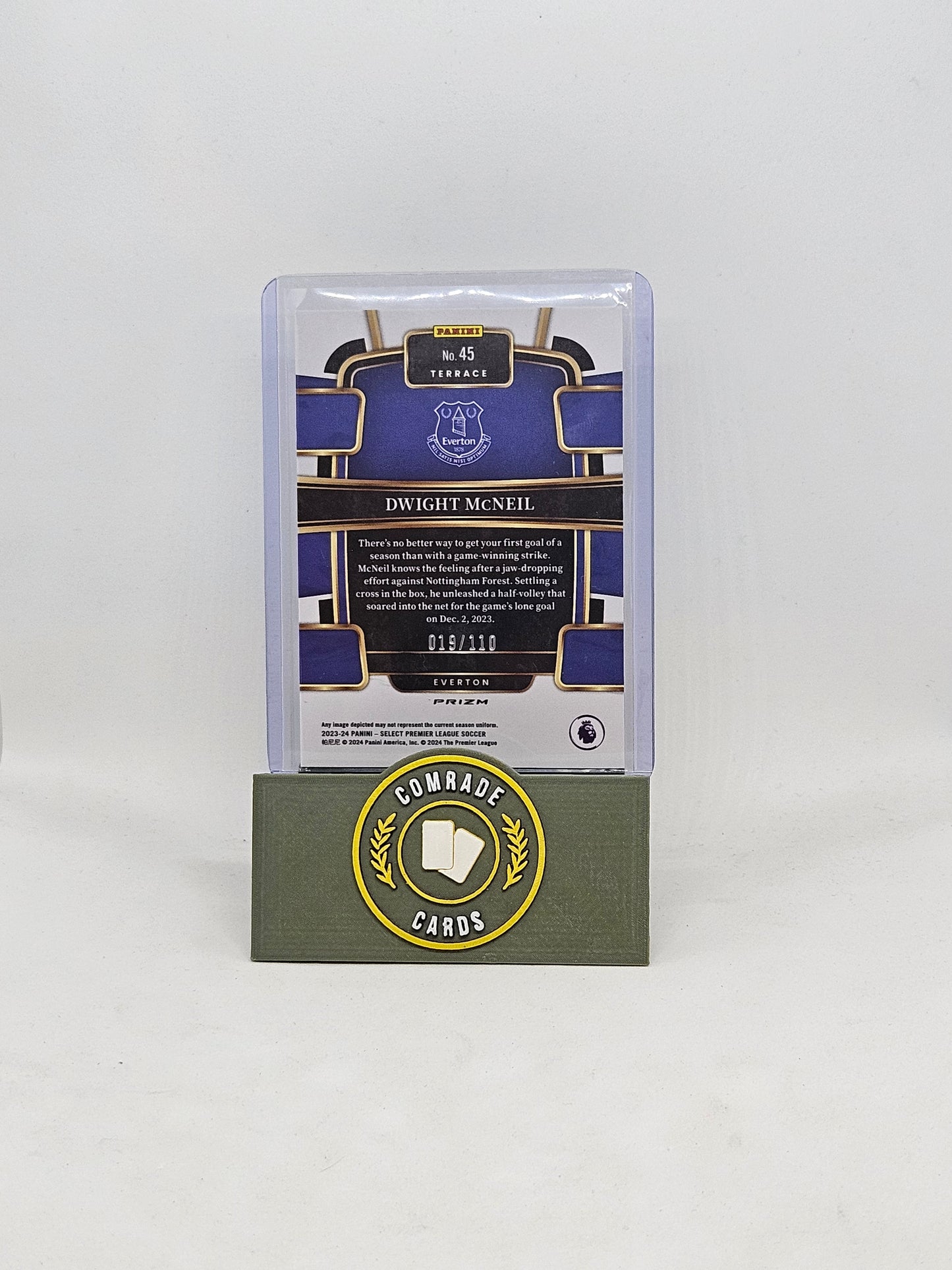 Dwight McNeil (Everton) 019/110 Select Premier League 2023-2024
