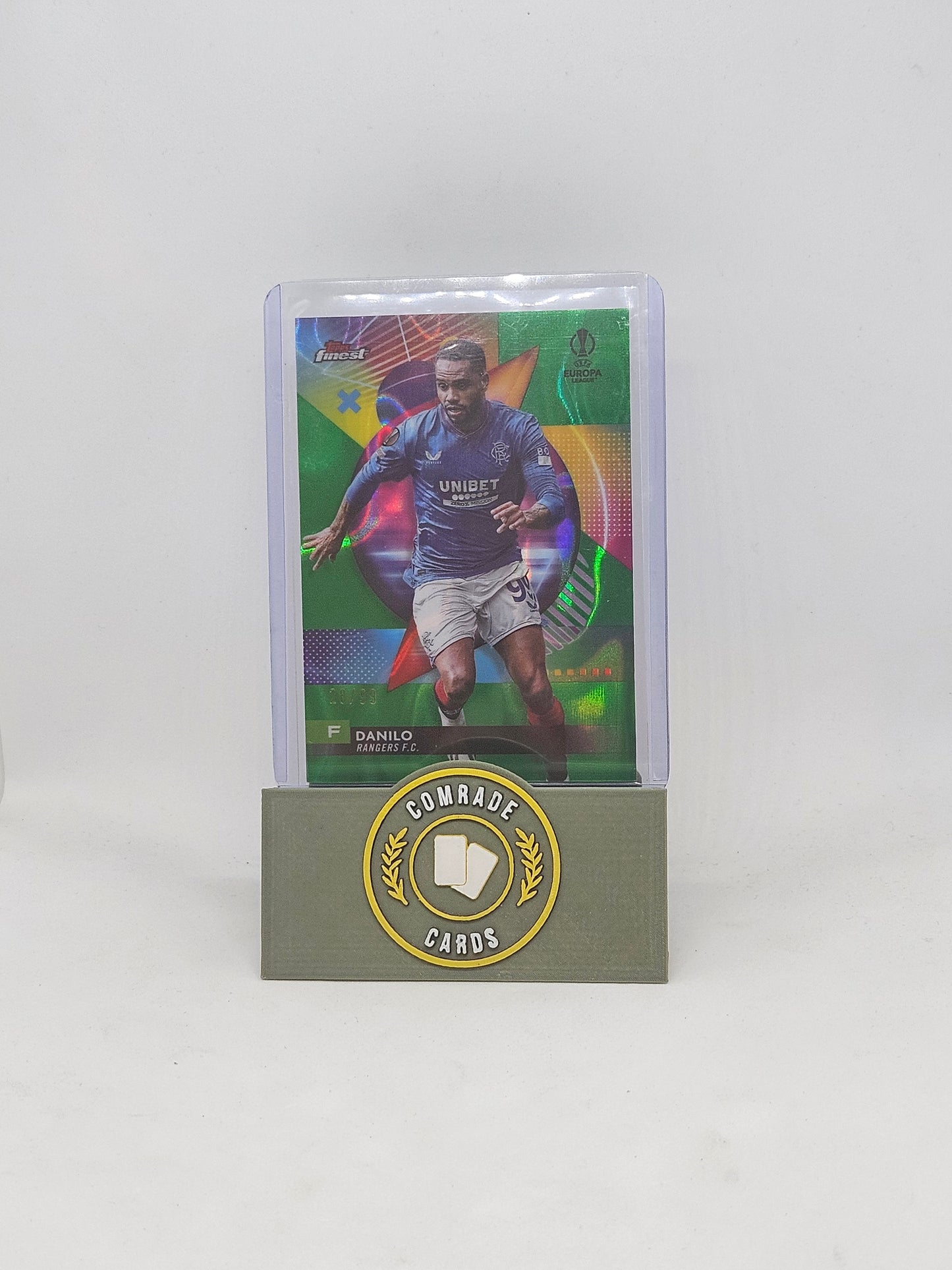 Danilo (Rangers) 28/99 Topps Finest 2022-2023