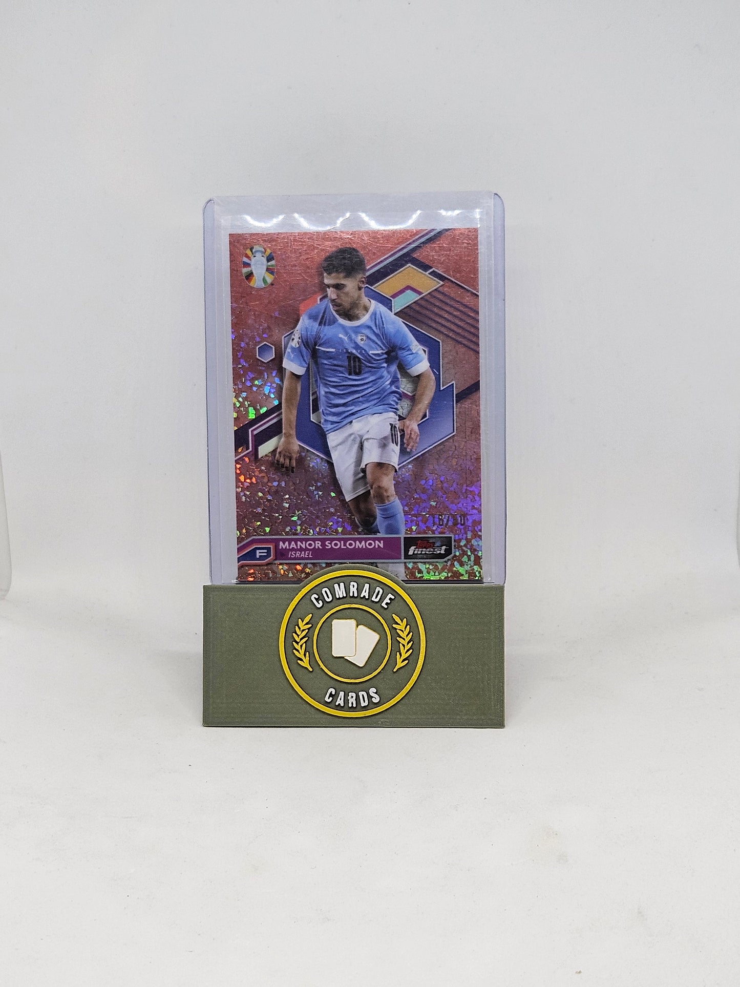Manor Solomon (Israel) 16/50 Topps Finest Euro 2024