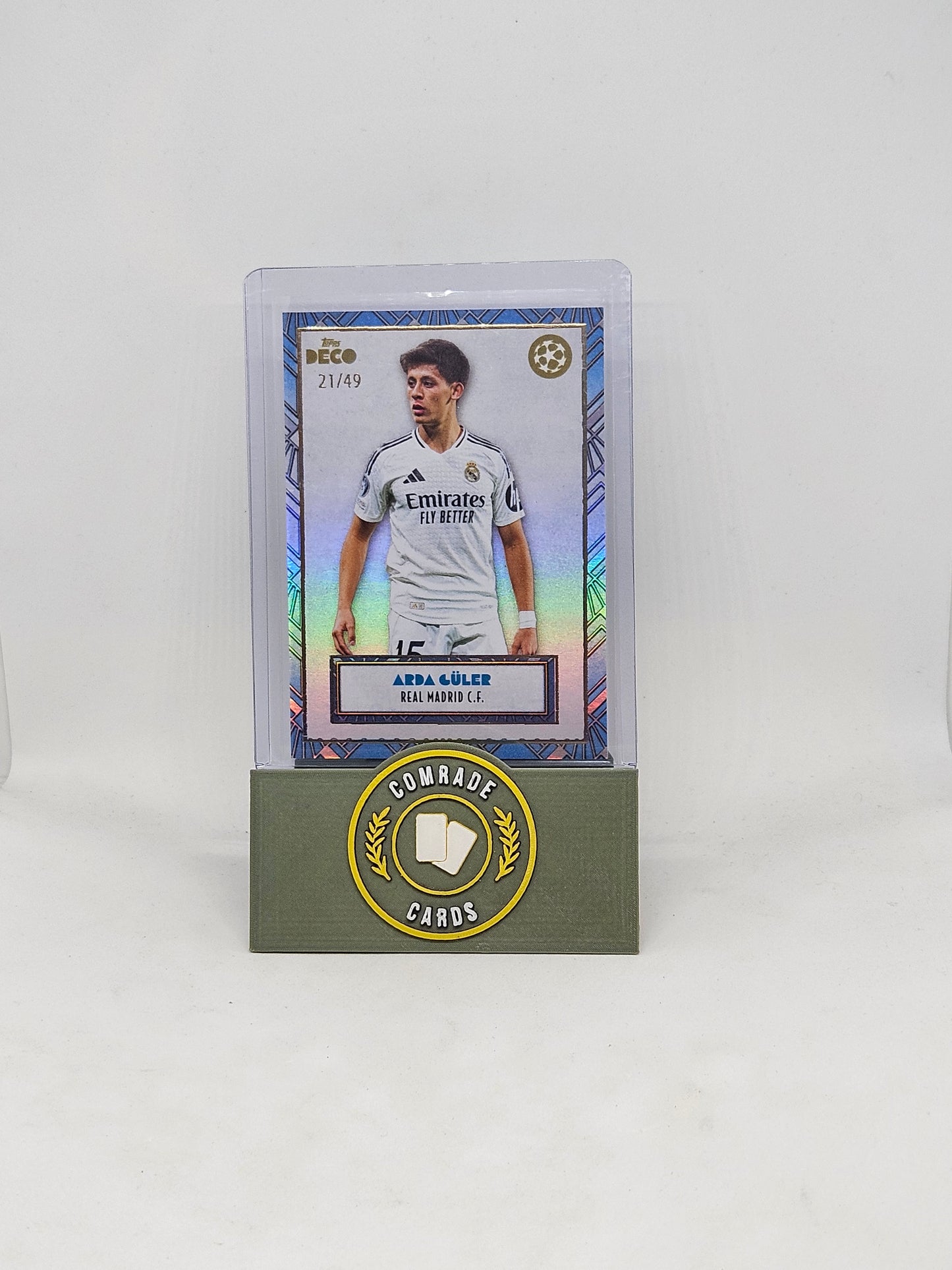 Arda Guler (Real Madrid) 21/49 Topps Deco 2024-2025