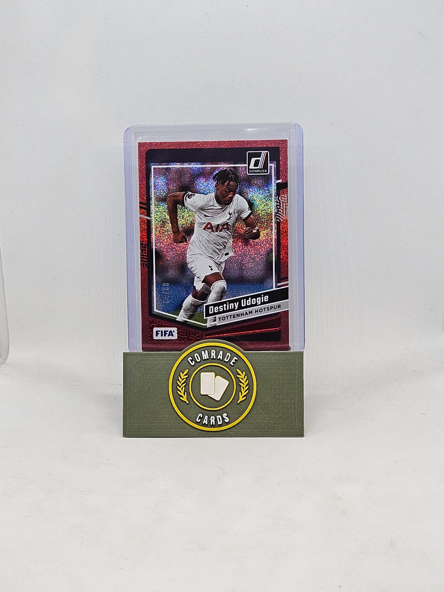 Destiny Udogie (Tottenham) 34/99 Donruss Soccer 2023-2024