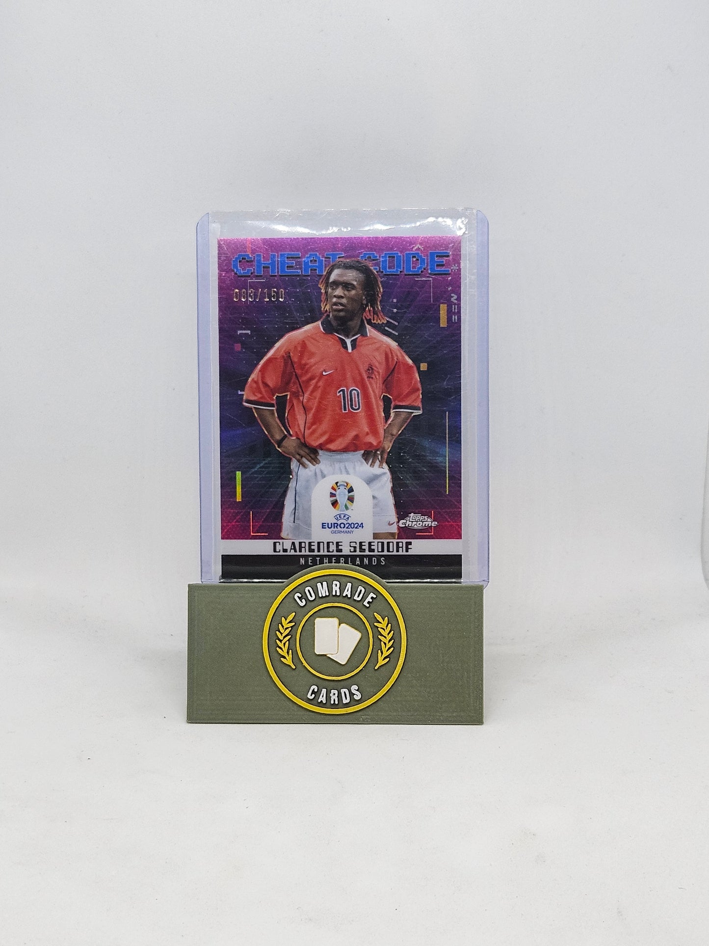 Clarence Seedorf (Netherlands) 083/150 Topps Chrome Euro 2024