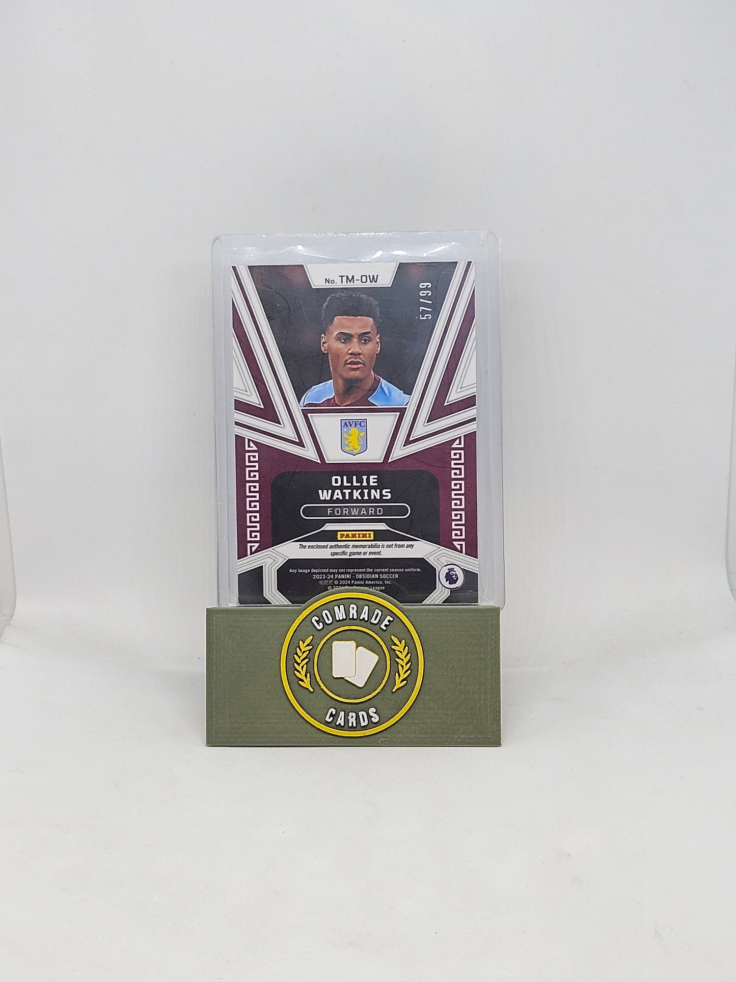 Ollie Watkins (Aston Villa) 57/99 Patch Obsidian 2023-2024