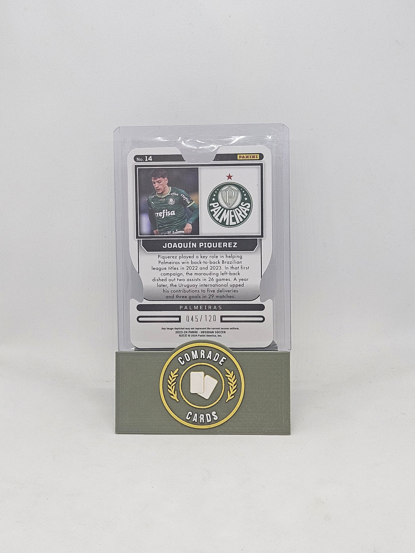 Joaquin Piquerez (Palmeiras) 045/120 Obsidian 2023-2024