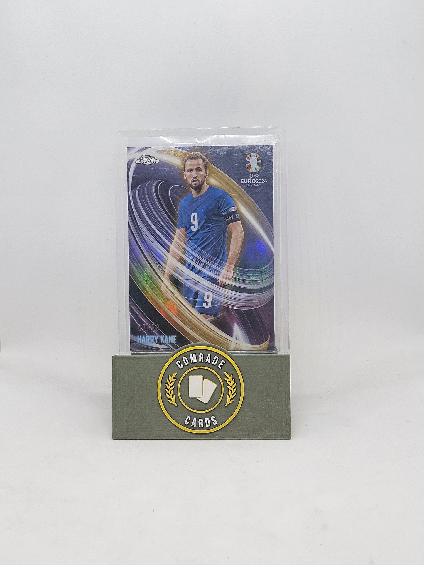 Harry Kane (England) 07/50 Topps Chrome Euro 2024