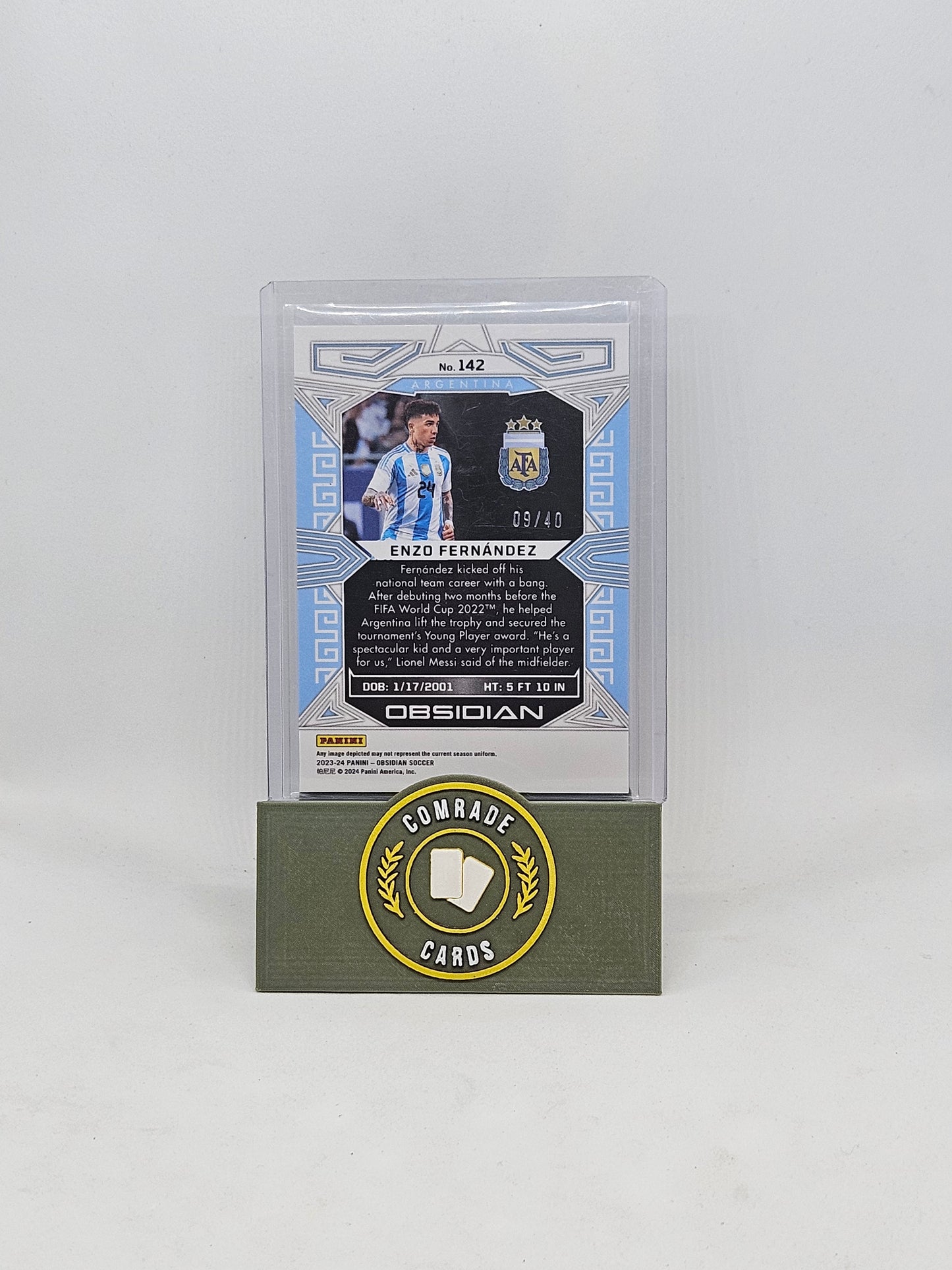 Enzo Fernandez (Argentina) 09/40 Obsidian 2023-2024