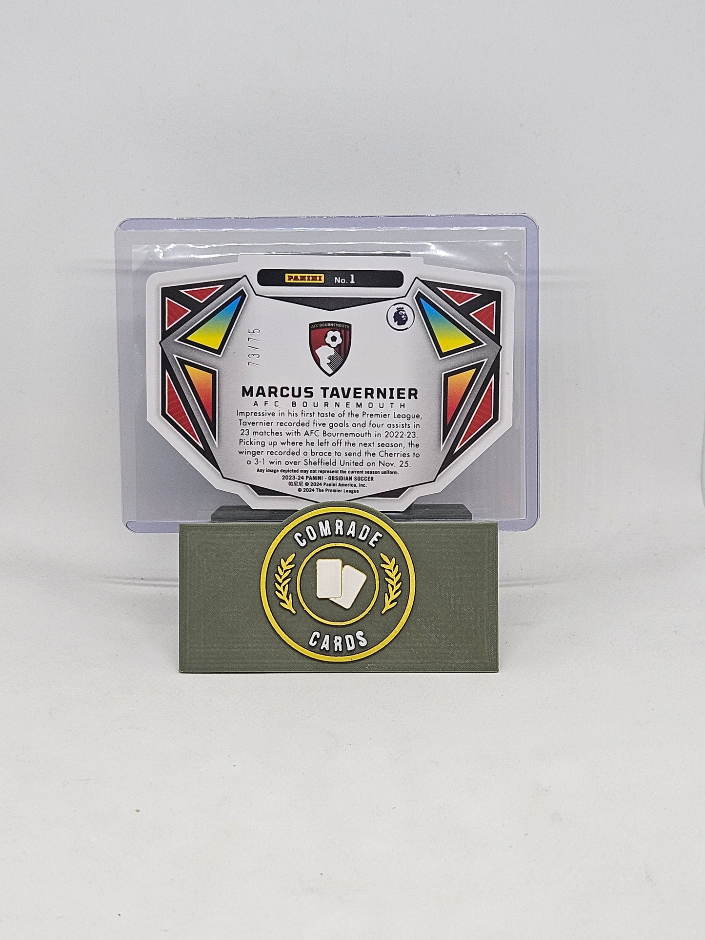 Marcus Tavernier (Bournemouth) 73/75 Obsidian 2023-2024
