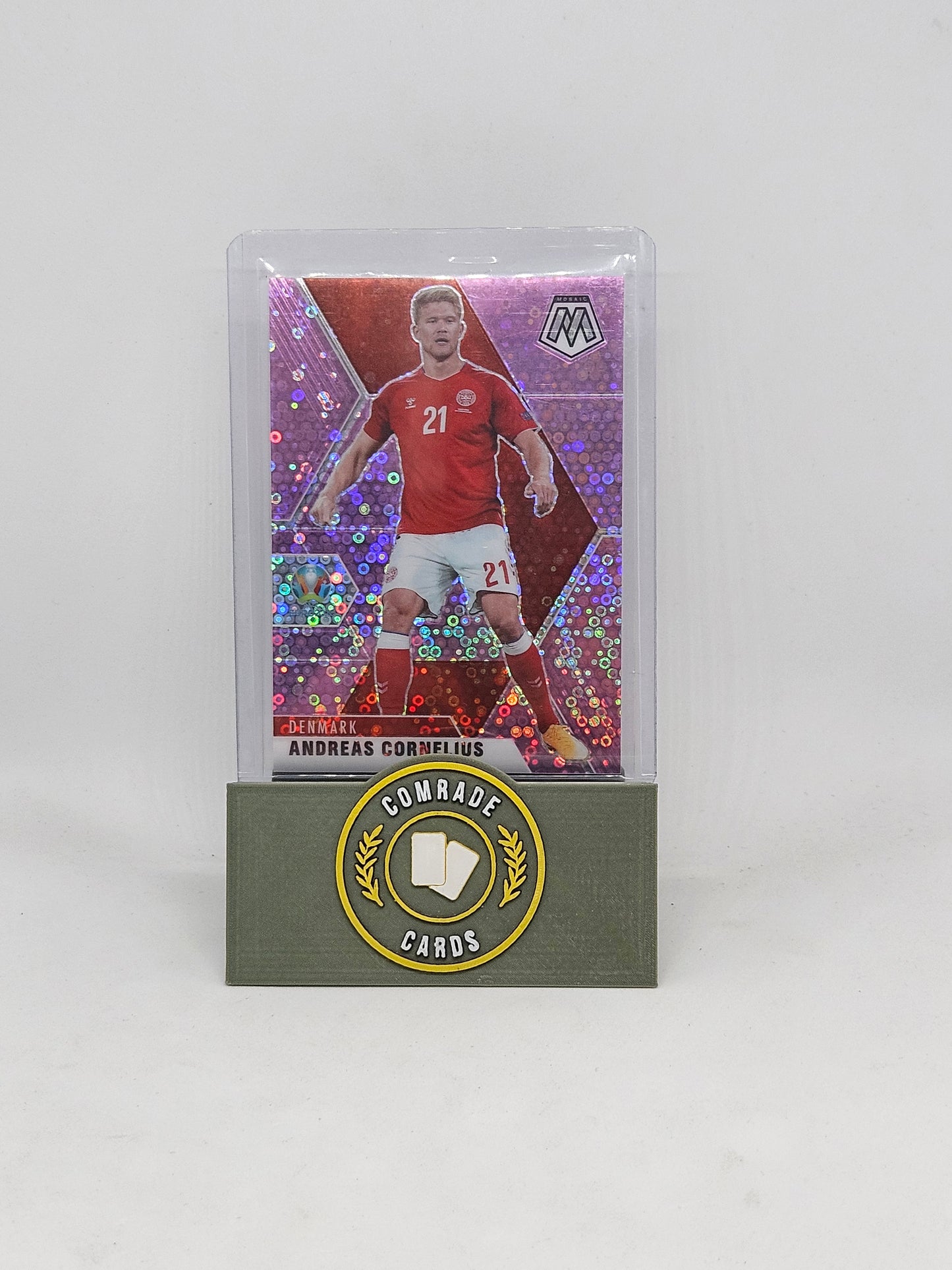 Andreas Cornelius (Denmark) 05/49 Mosaic Euro 2021