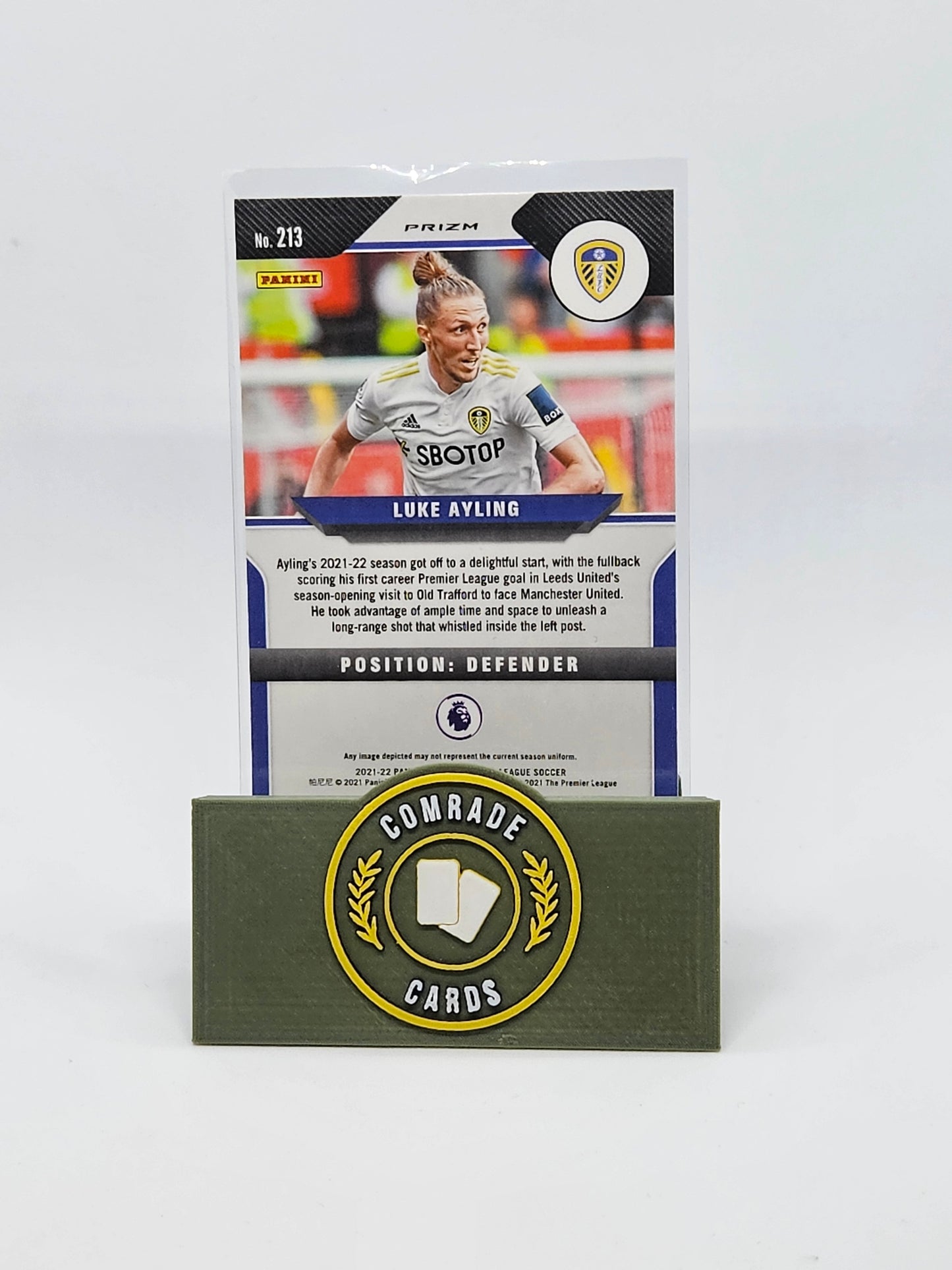 Luke Ayling (Leeds) Parallel Prizm Premier League 2021-2022
