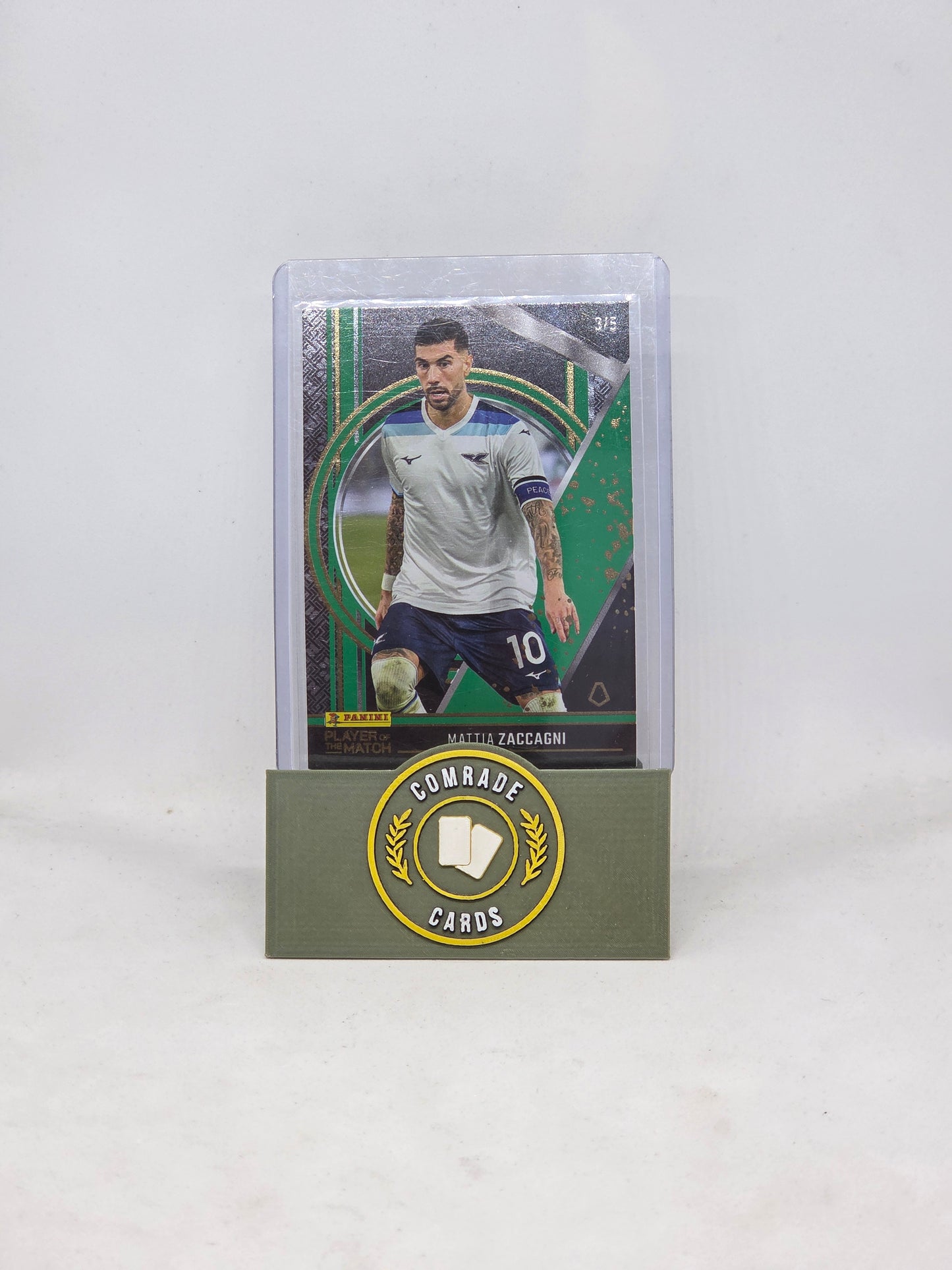 Mattia Zaccagni (Lazio) 3/5 Panini Player Of The Match 2025