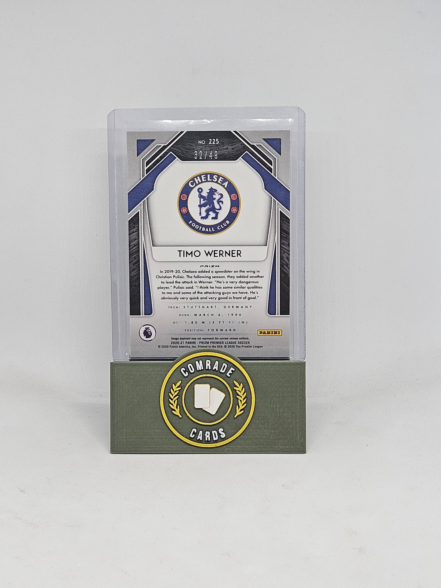 Timo Werner (Chelsea) 32/49 Prizm Premier League 2020-2021