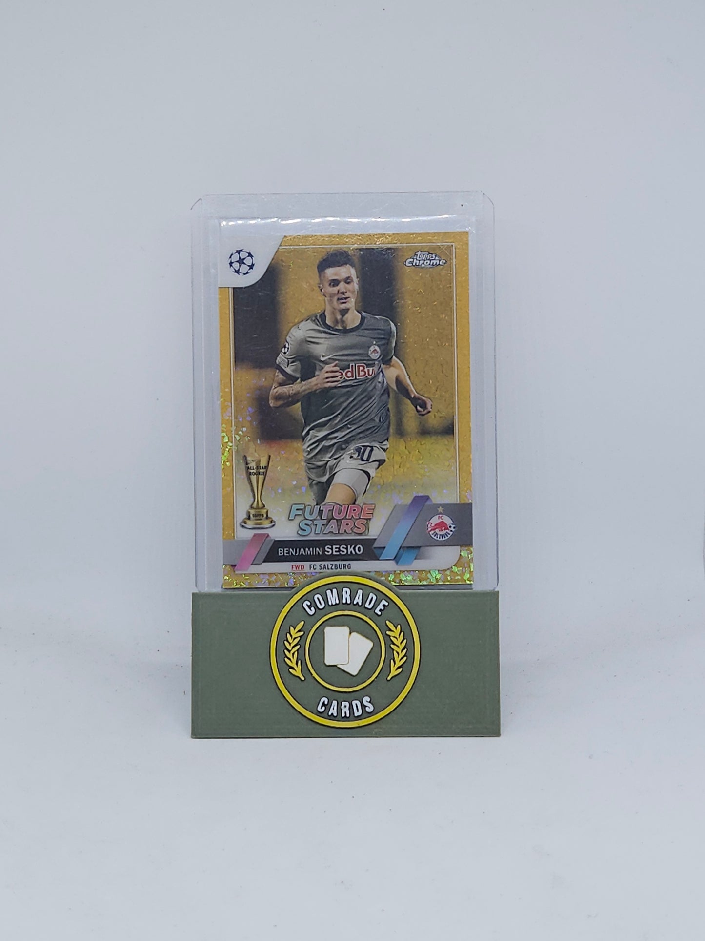 Benjamin Sesko (Leipzig) 13/50 Topps Chrome 2022-2023