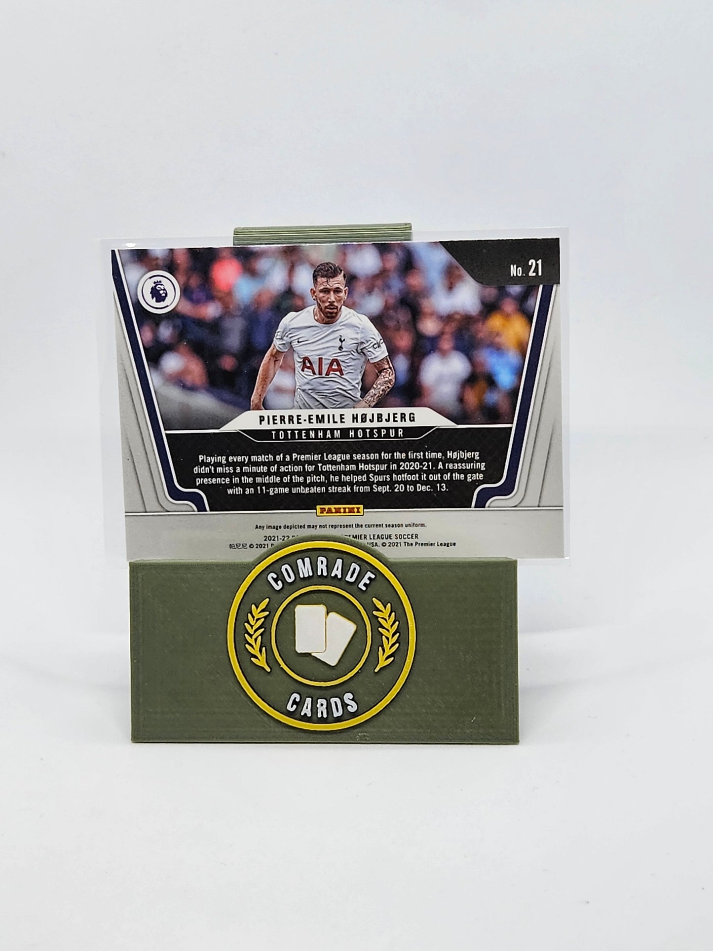 Pierre-Emile Hojbjerg (Tottenham) Insert Prizm Premier League 2021-2022