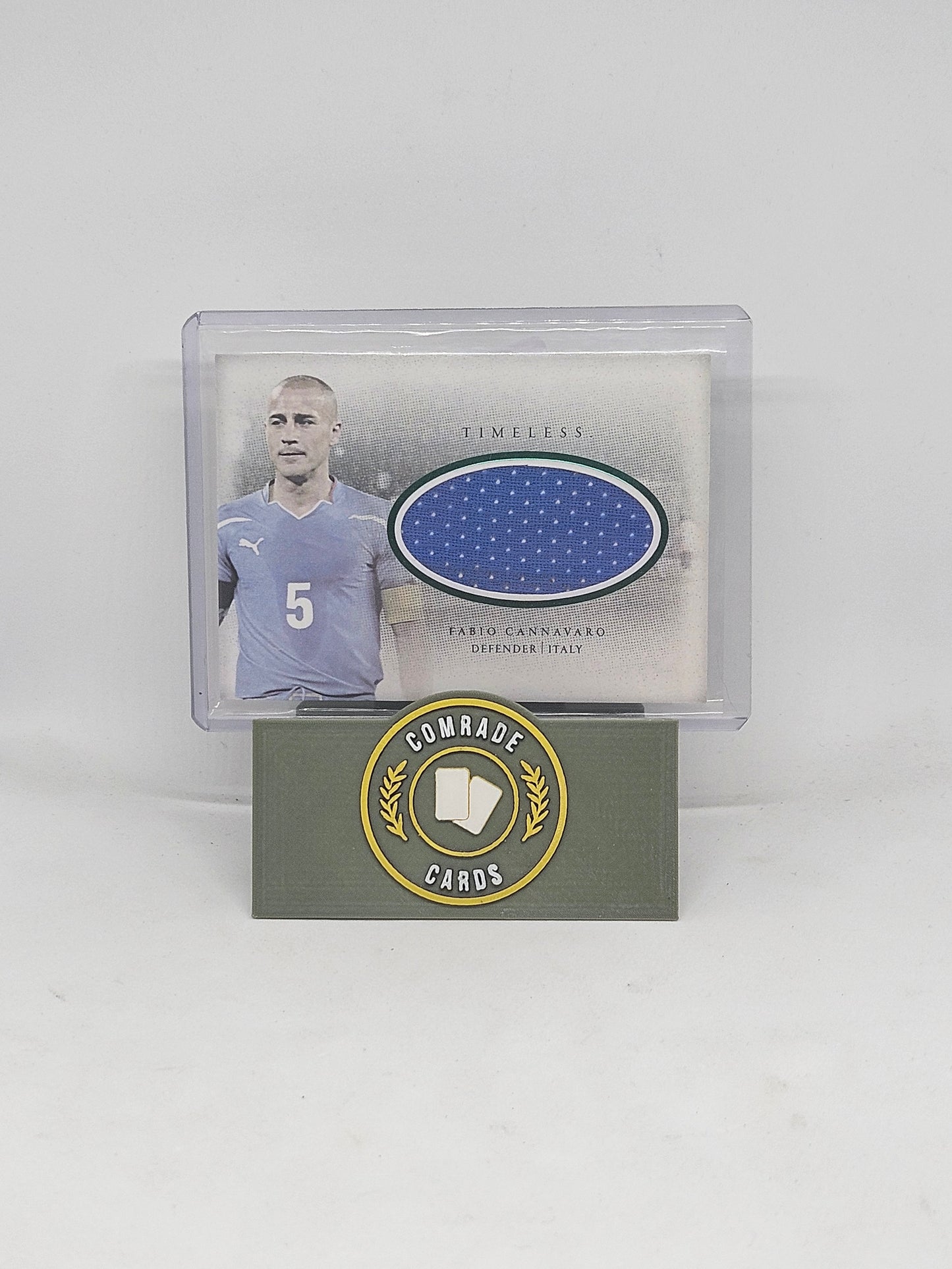 Fabio Cannavaro (Italy) 14/15 Patch (Match Worn) Futera Unique 2024