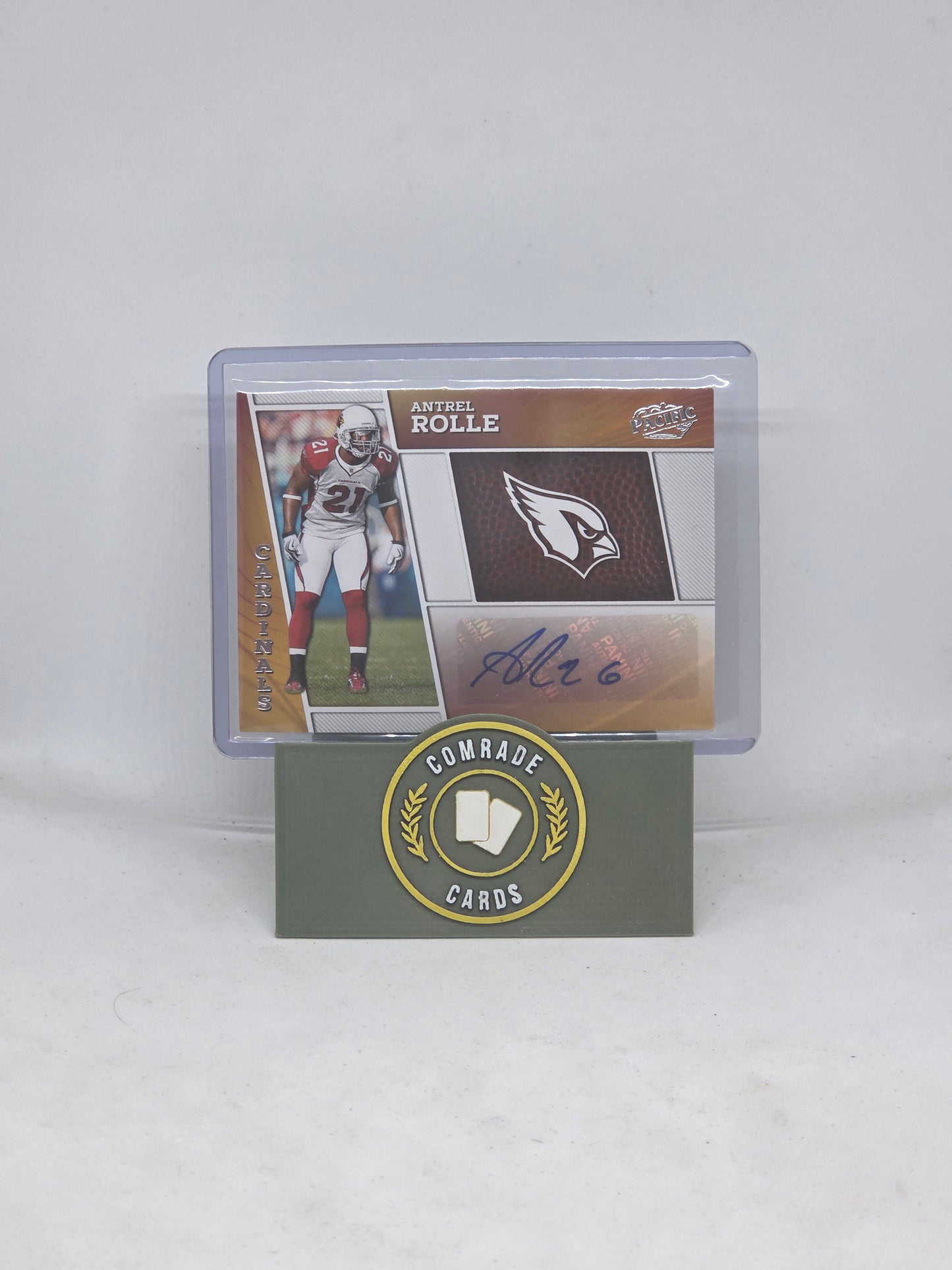 Antrel Rolle (Arizona Cardinals) 47/99 Autographed Card Encore Football 2024