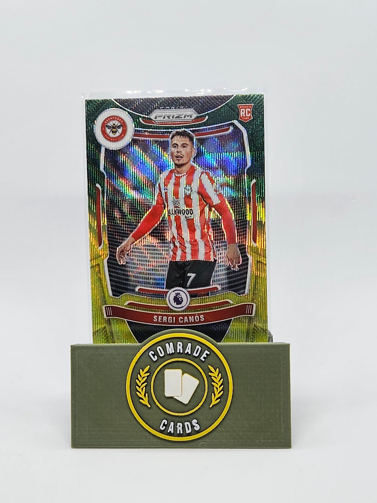 Sergi Canos (Brentford) Parallel Prizm Premier League 2021-2022