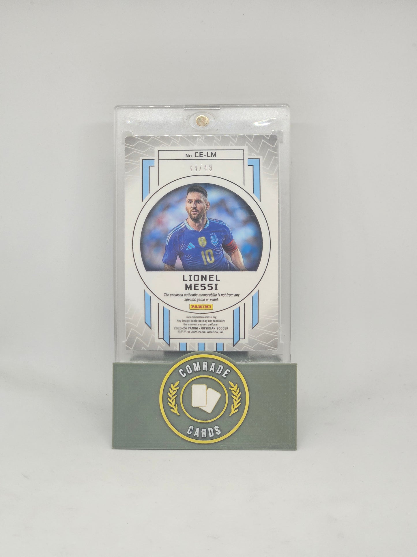 Lionel Messi (Argentina) 44/49 Patch Obsidian 2023-2024