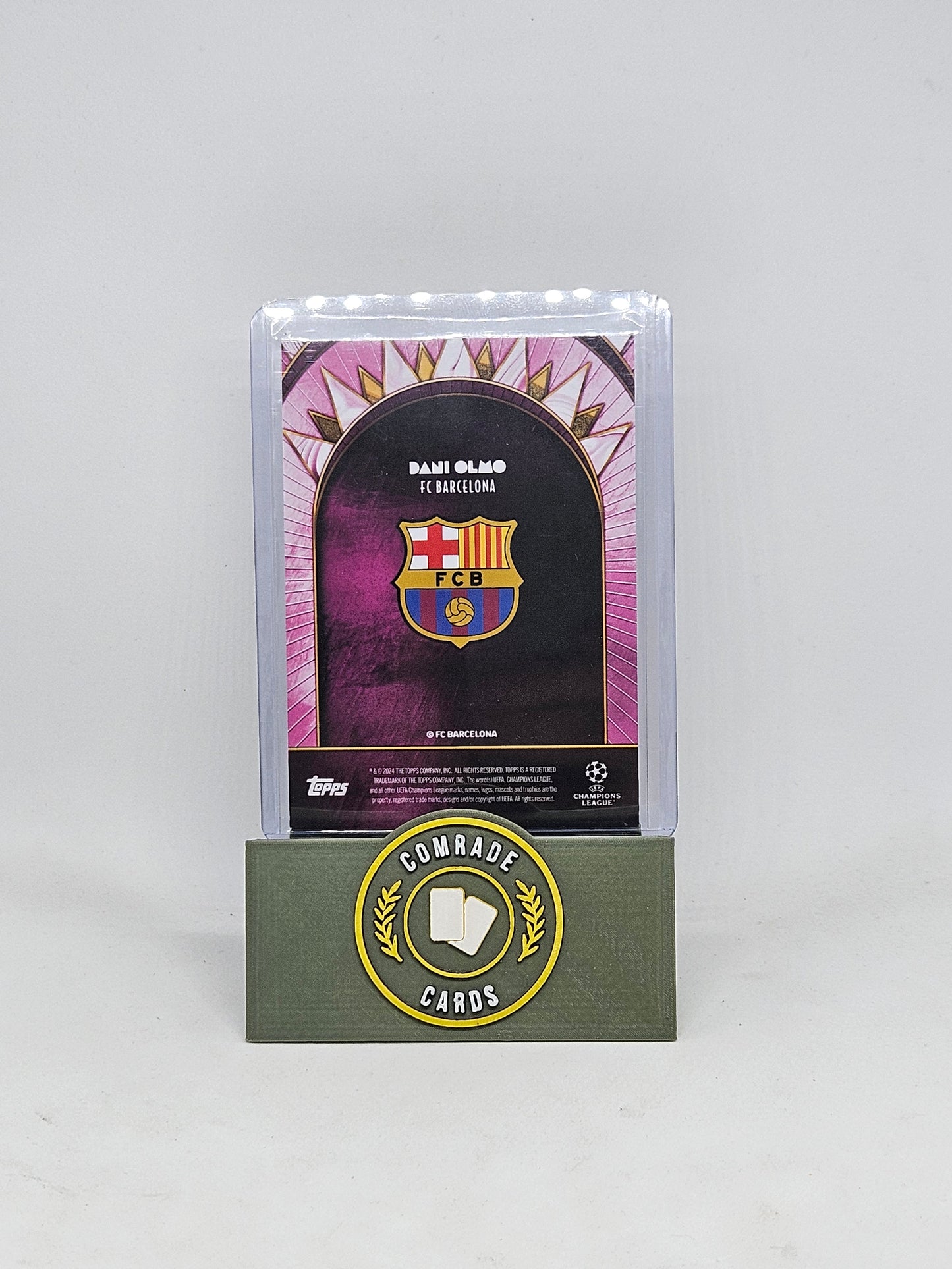Dani Olmo (Barcelona) 33/75 Topps Deco 2024-2025
