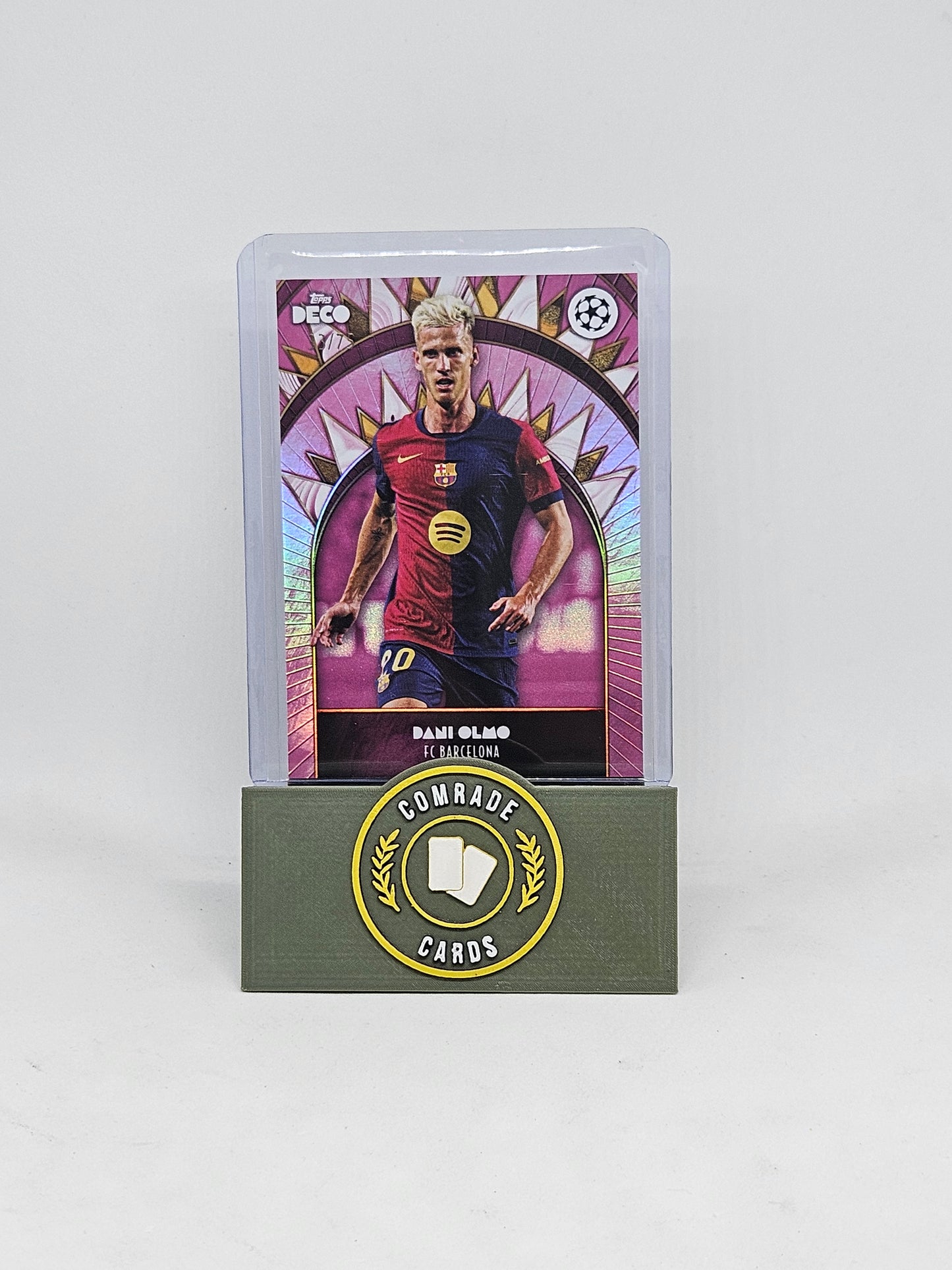 Dani Olmo (Barcelona) 33/75 Topps Deco 2024-2025
