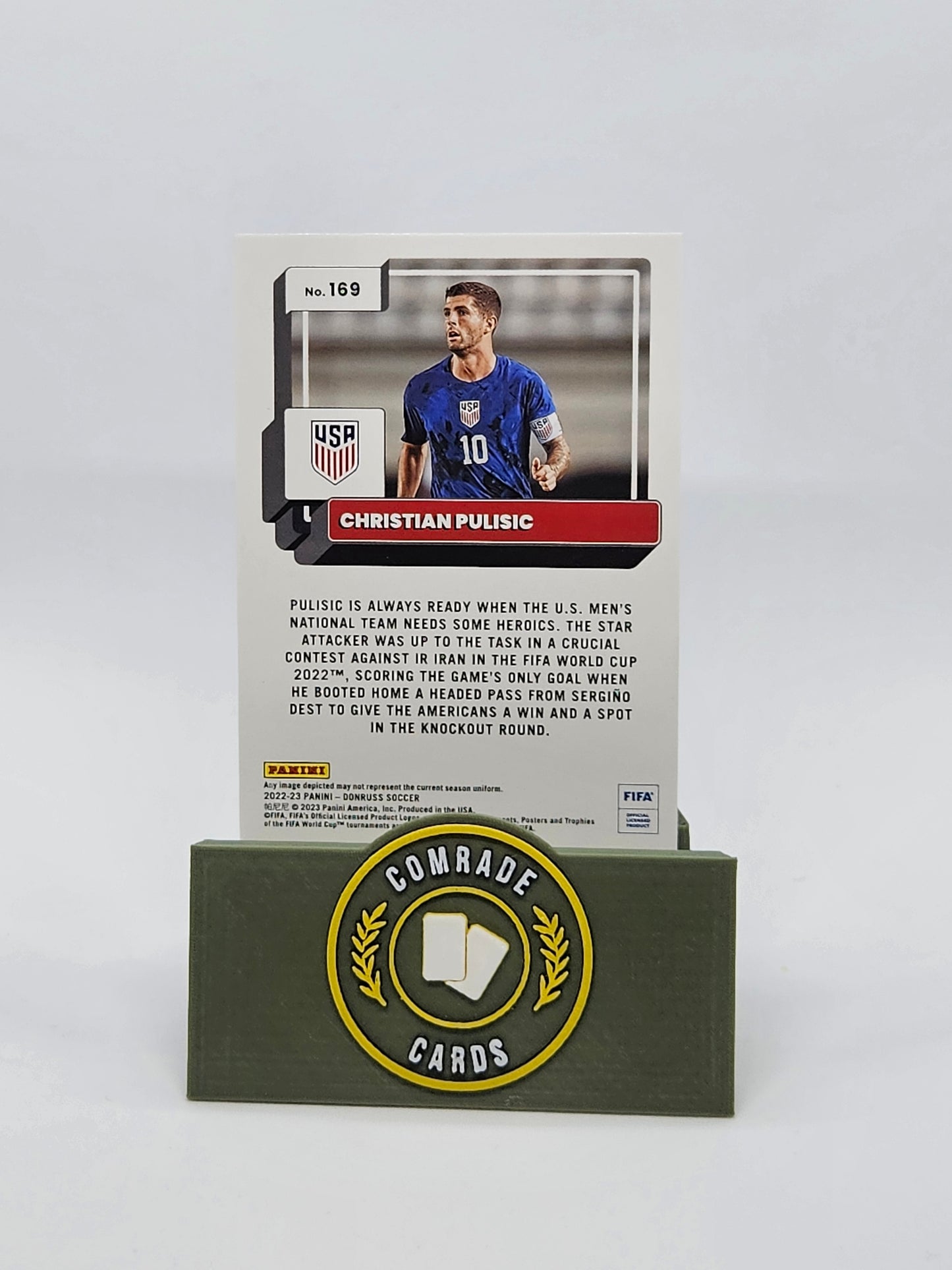 Christian Pulisic (USA) - Parallel Donruss Soccer 2022-2023