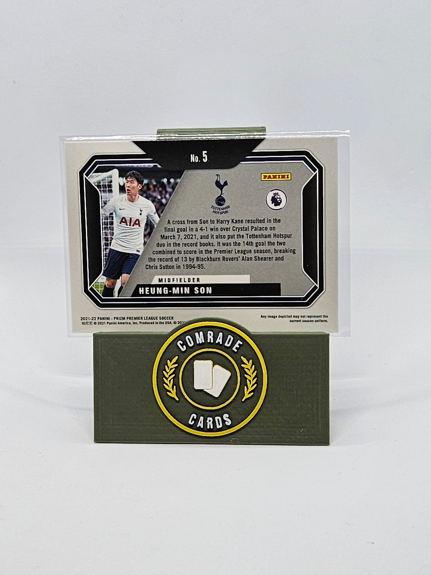 Heung-Min Son (Tottenham) Insert Prizm Premier League 2021-2022