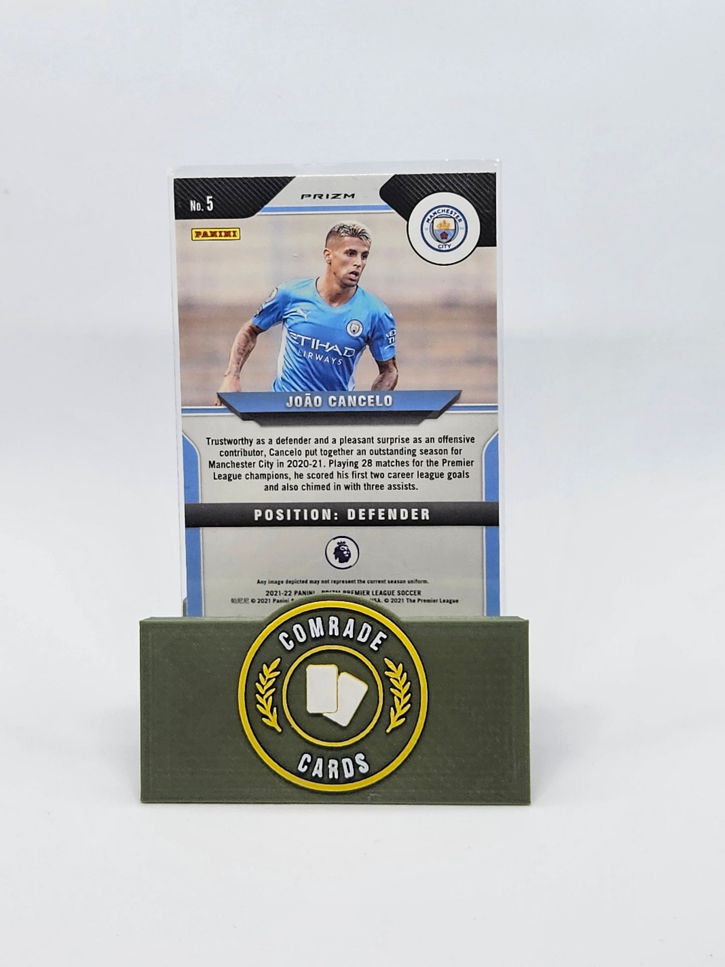Joao Cancelo (Man City) Parallel Prizm Premier League 2021-2022