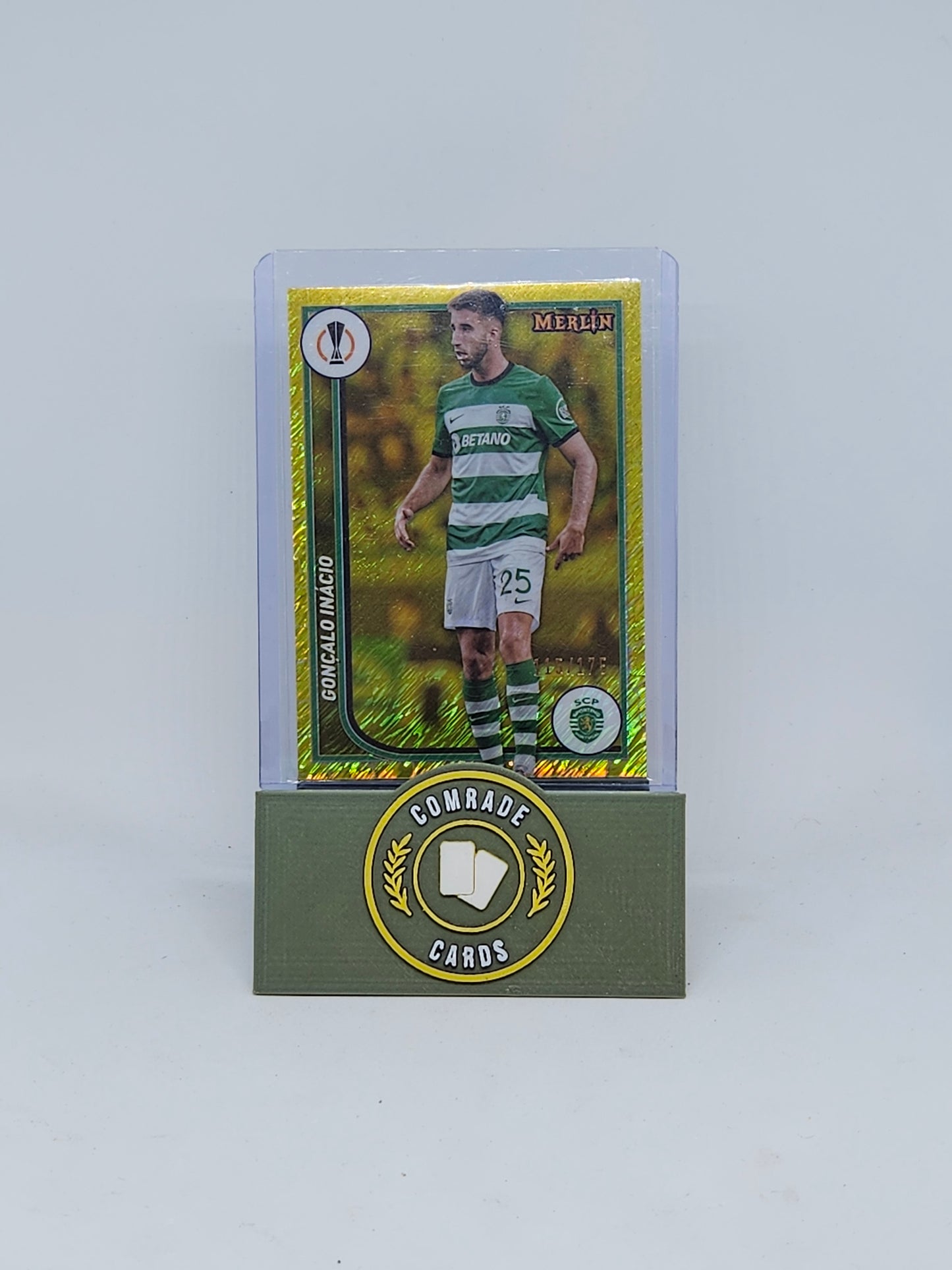 Goncalo Inacio (Sporting) 115/175 Topps Merlin Chrome 2023-2024