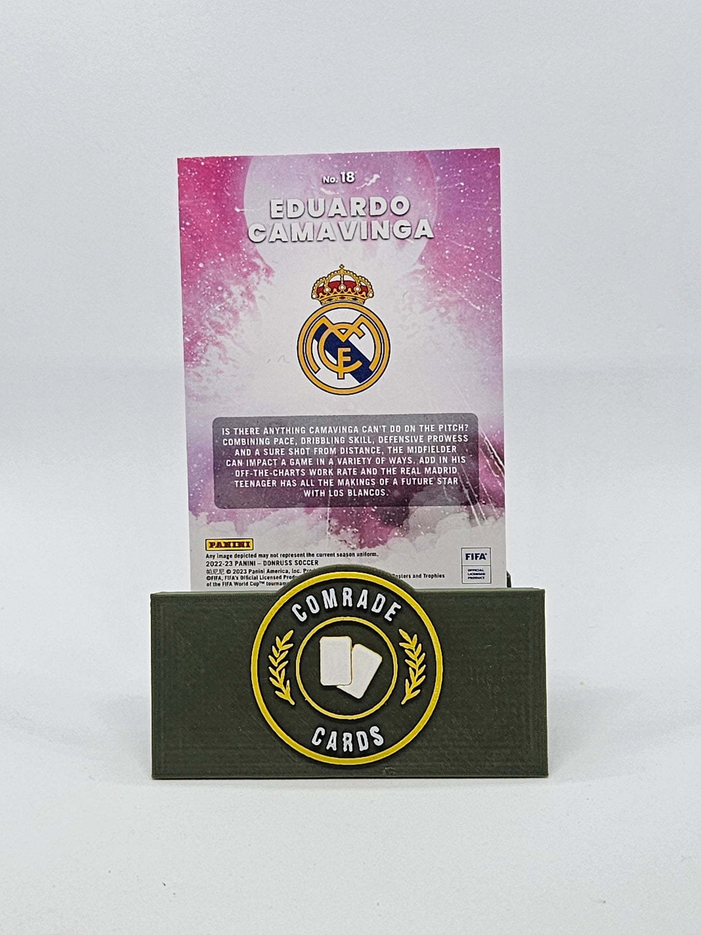 Edouardo Camavinga (Real Madrid) - Insert Donruss Soccer 2022-2023