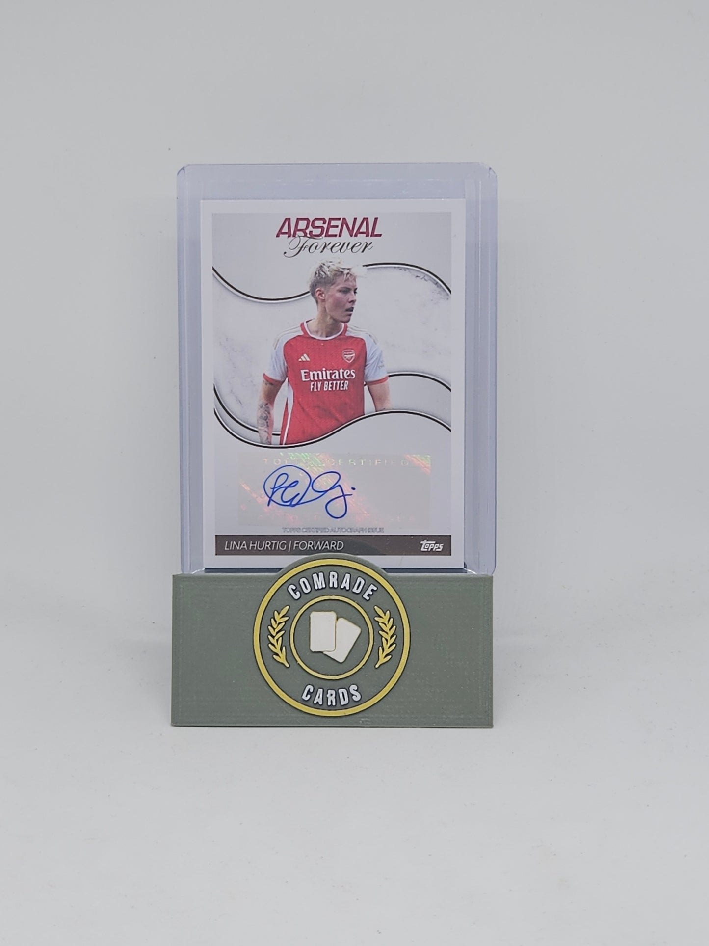 Lina Hurtig (Arsenal) Autographed Card Arsenal Forever 2023-2024