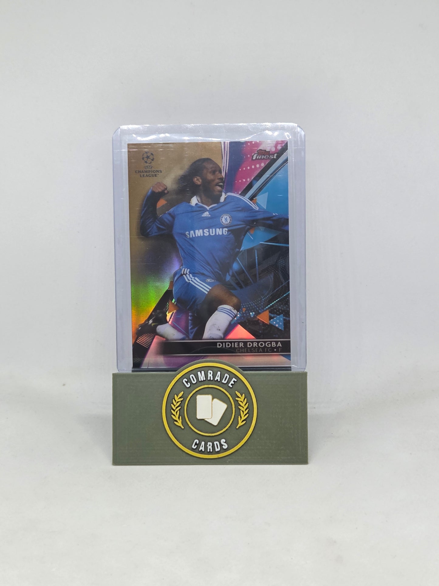 Didier Drogba (Chelsea) 17/50 Topps Finest 2021-2022
