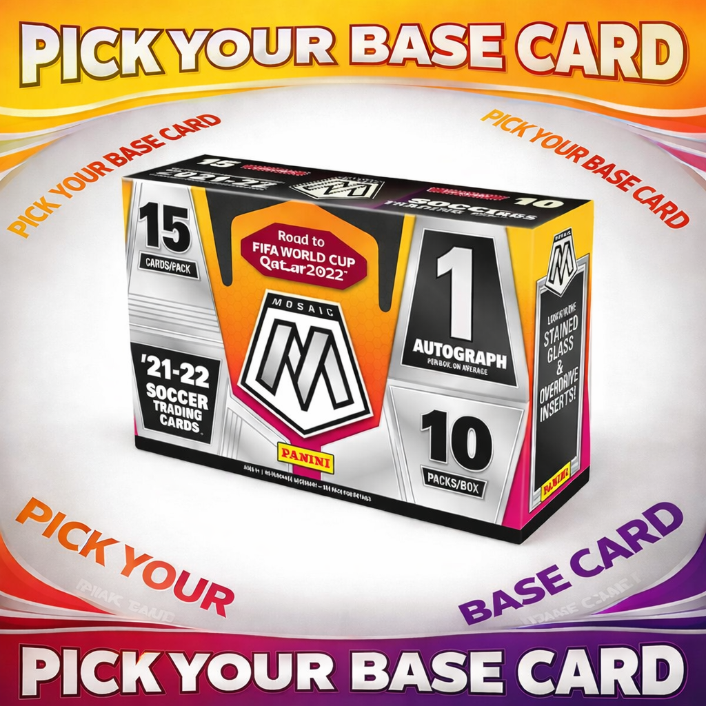 Mosaic Road To FIFA World Cup Qatar 2021-2022 Pick Your Base Card