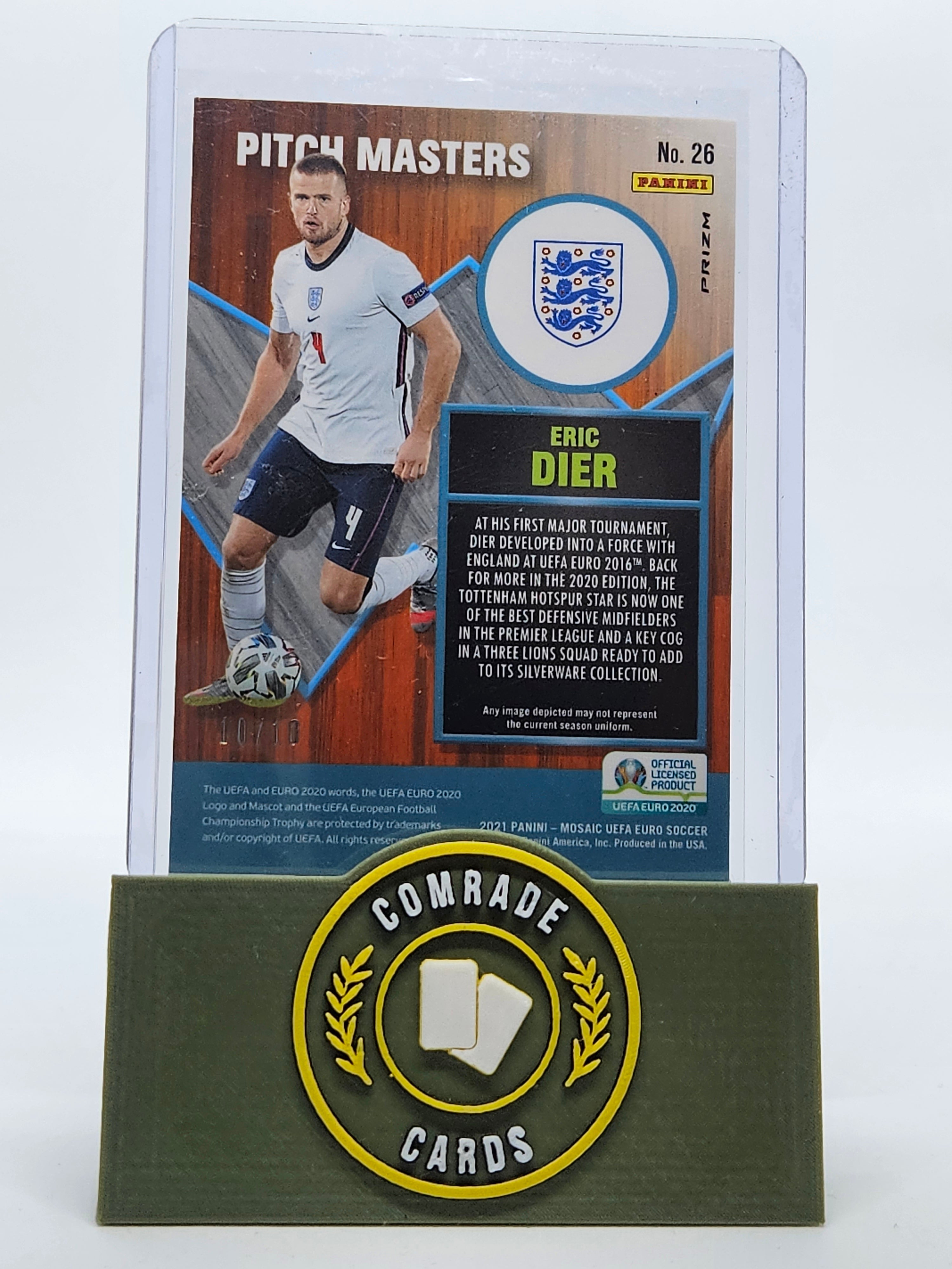Eric Dier (England) 10/10 Mosaic Euro 2020