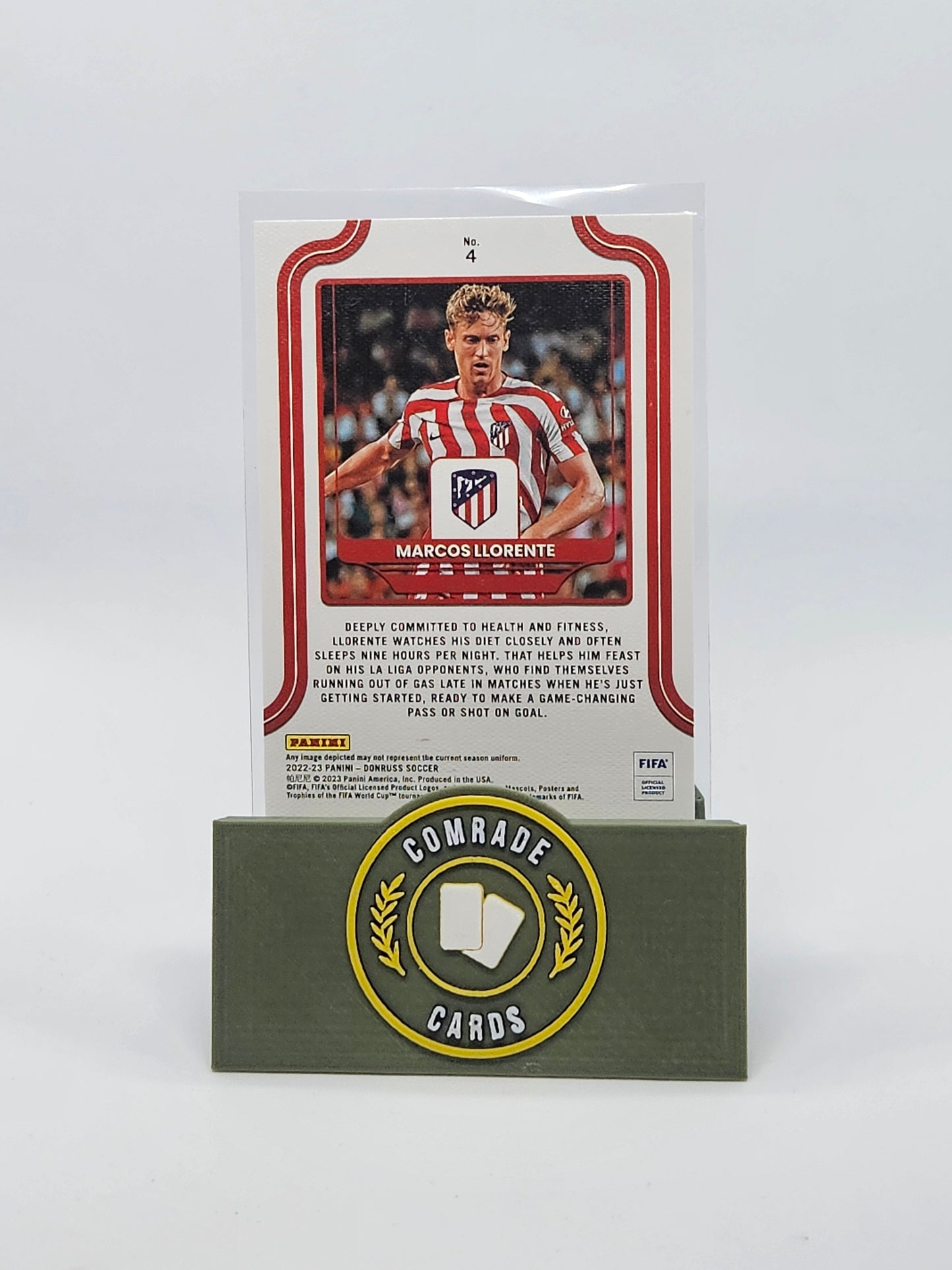 Marcos Llorente (Athletico Madrid) Insert Donruss Soccer 2022-2023