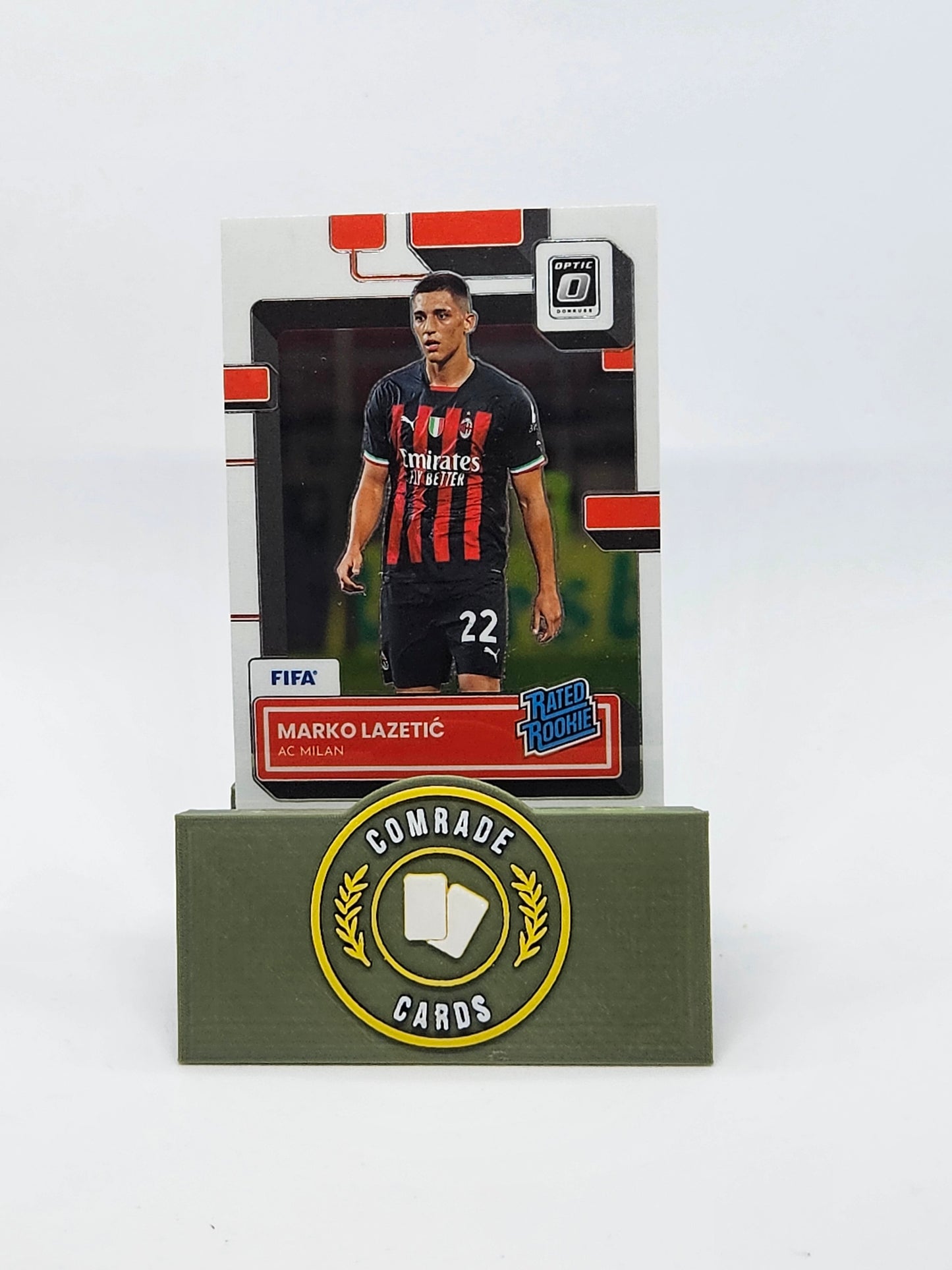 Marco Lazetic (AC Milan) - Parallel Donruss Soccer 2022-2023