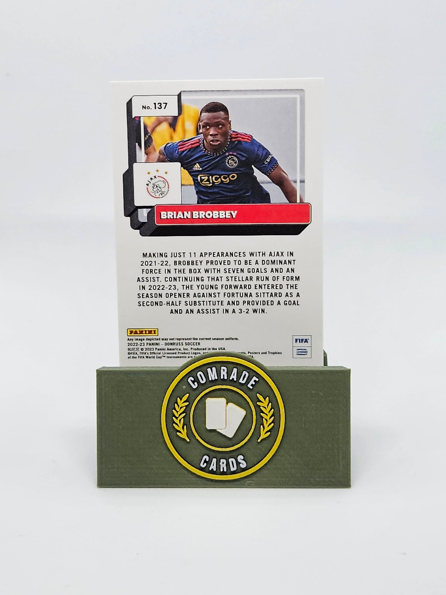 Brian Brobbey (Ajax) Optic Parallel Donruss Soccer 2022-2023