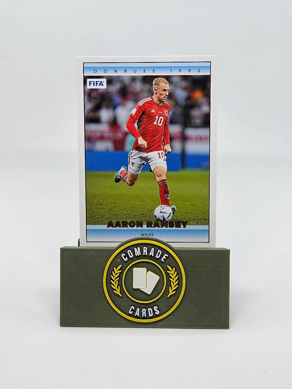 Aaron Ramsey (Wales) Insert Donruss Soccer 2022-2023