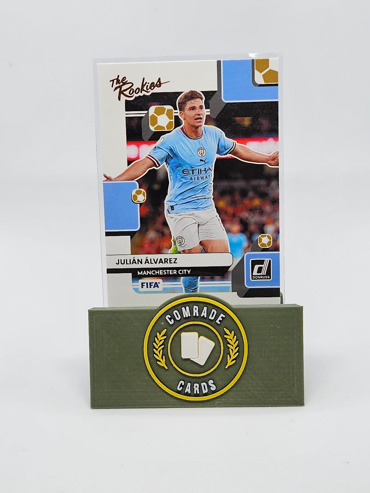 Julian Alvarez (Man City) Insert Donruss Soccer 2022-2023