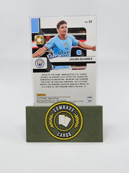 Julian Alvarez (Man City) Insert Donruss Soccer 2022-2023