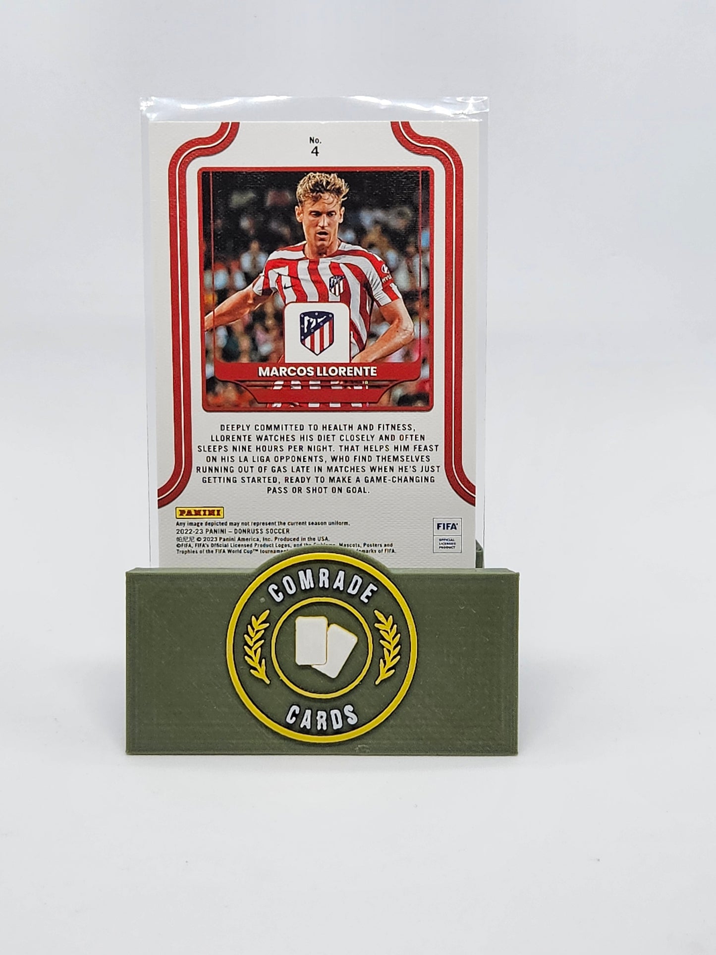 Marcos Llorente (Athletico Madrid) Insert Donruss Soccer 2022-2023