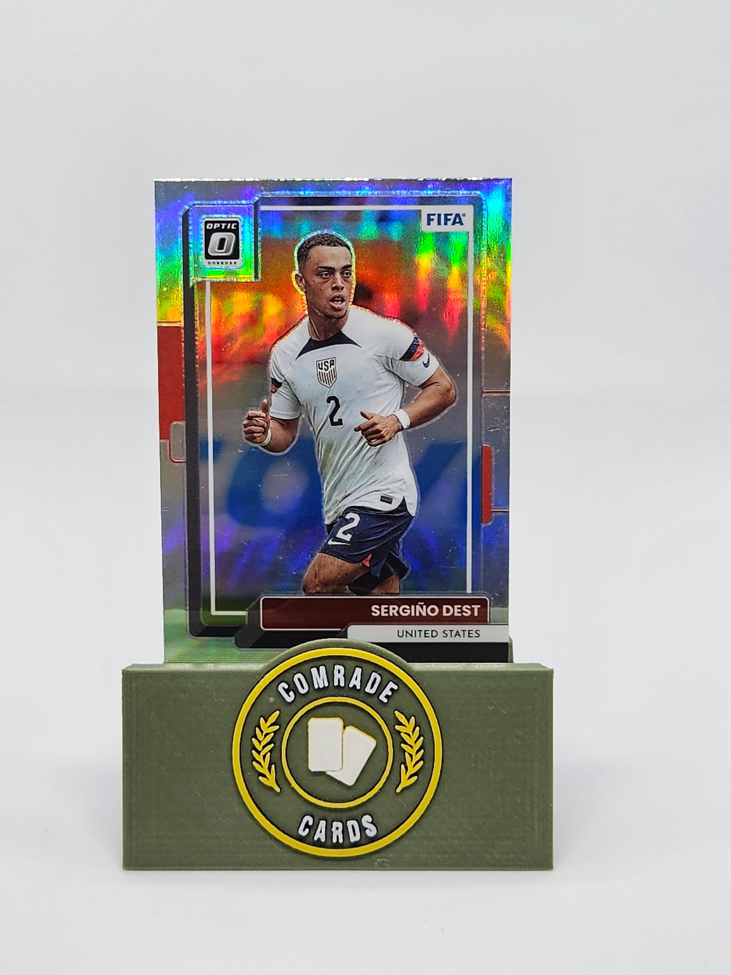 Sergino Dest (USA) Parallel Donruss Soccer 2022-2023