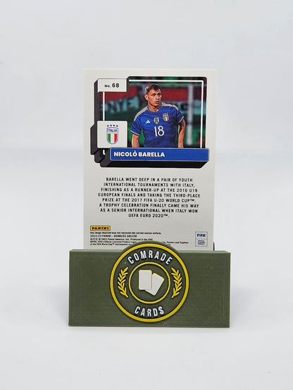 Nicole Barella (Italy) Parallel Donruss Soccer 2022-2023