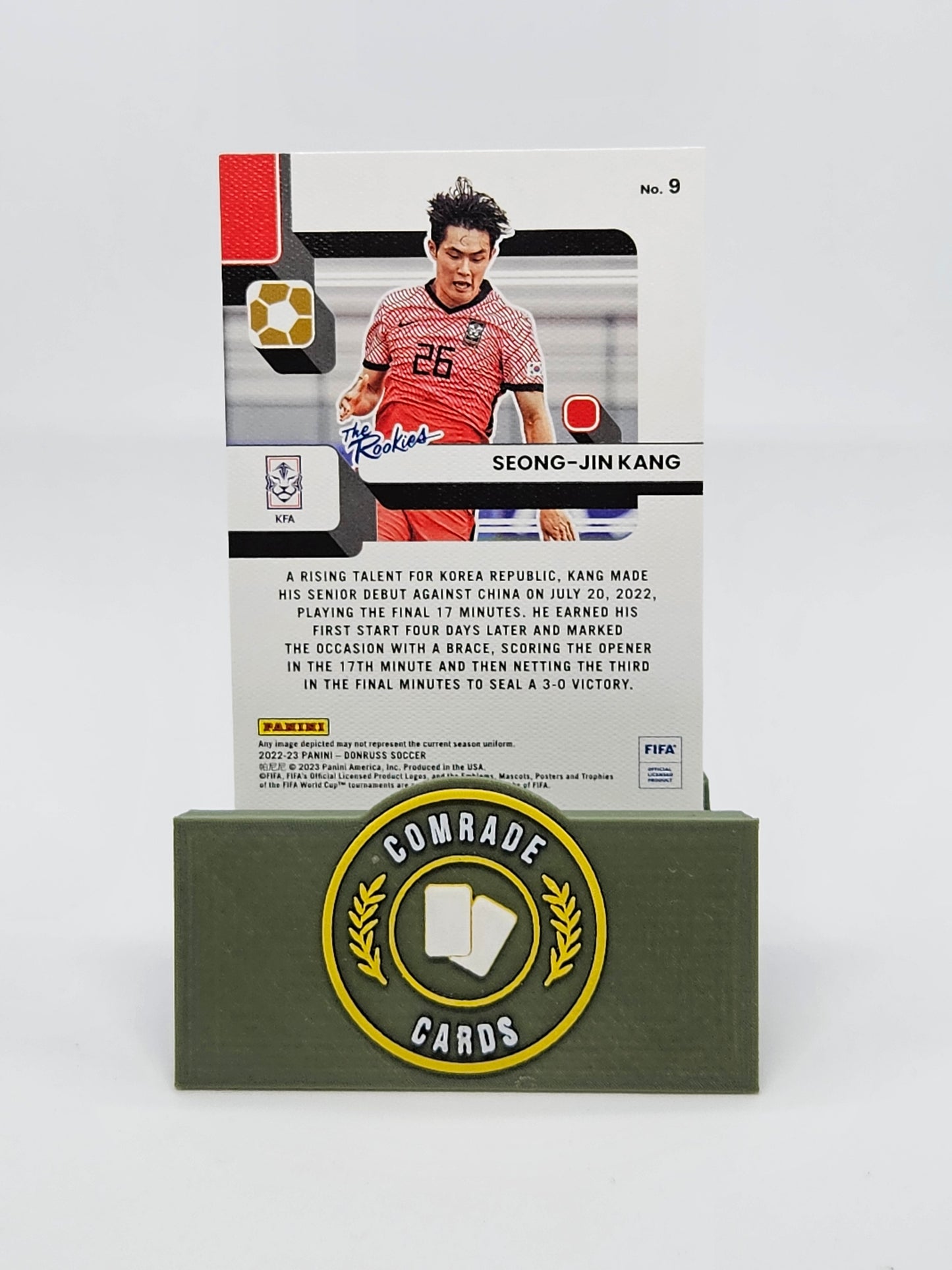 Seong-Jin Kang (Korea Republic) Insert Donruss Soccer 2022-2023